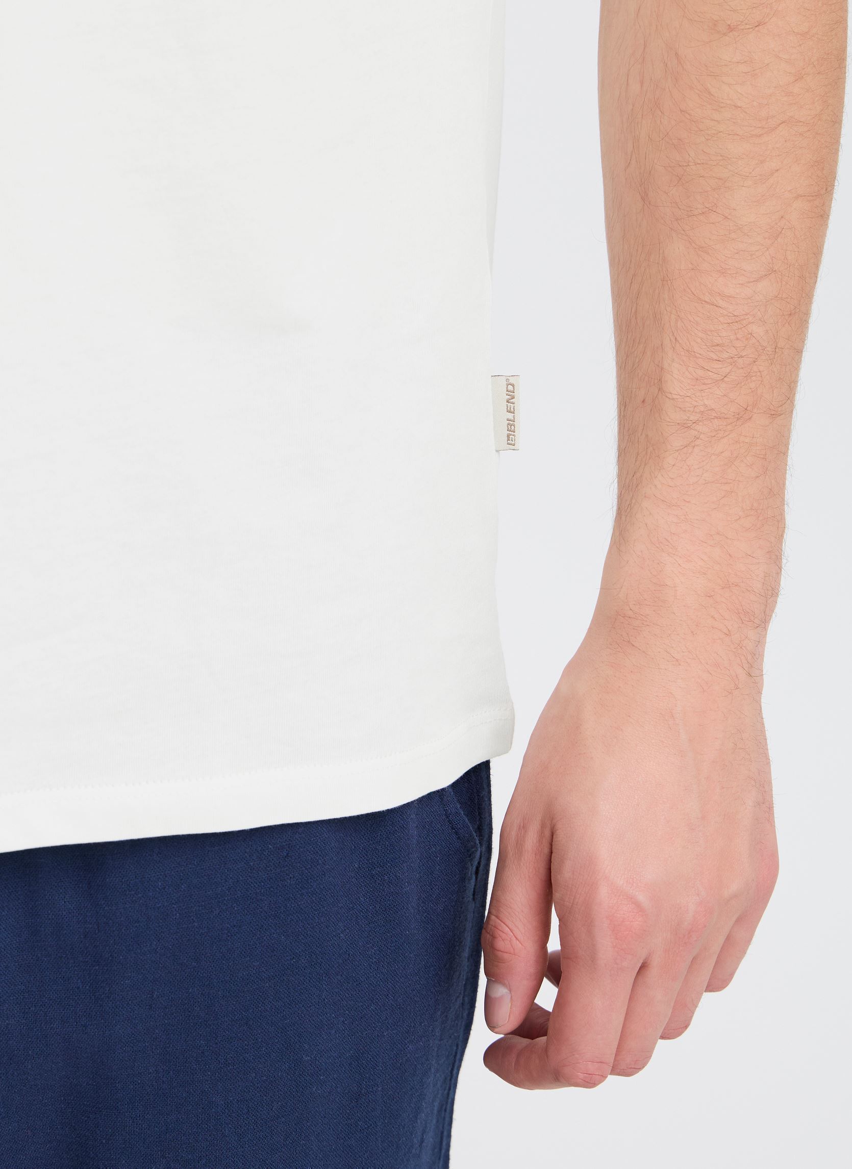 Tee-shirts manches courtes BHEMMERT print tee homme bleu Blend Tee-shirts manches courtes BHEMMERT print tee homme bleu DRESS BLUES