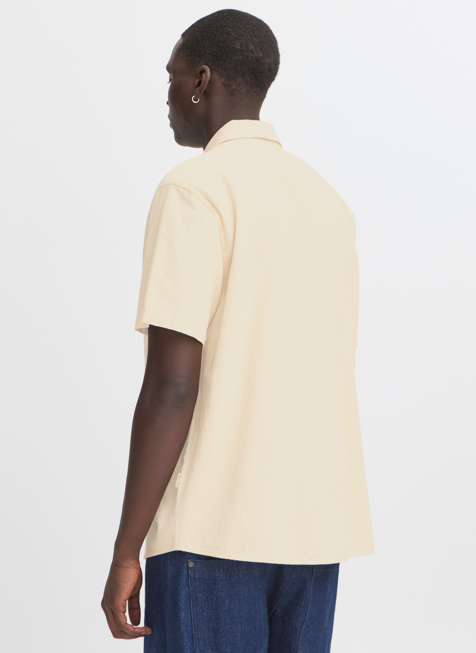 Chemises BHAPOLLO Shirt homme beige Blend Chemises BHAPOLLO Shirt homme beige BLEACHED SAND