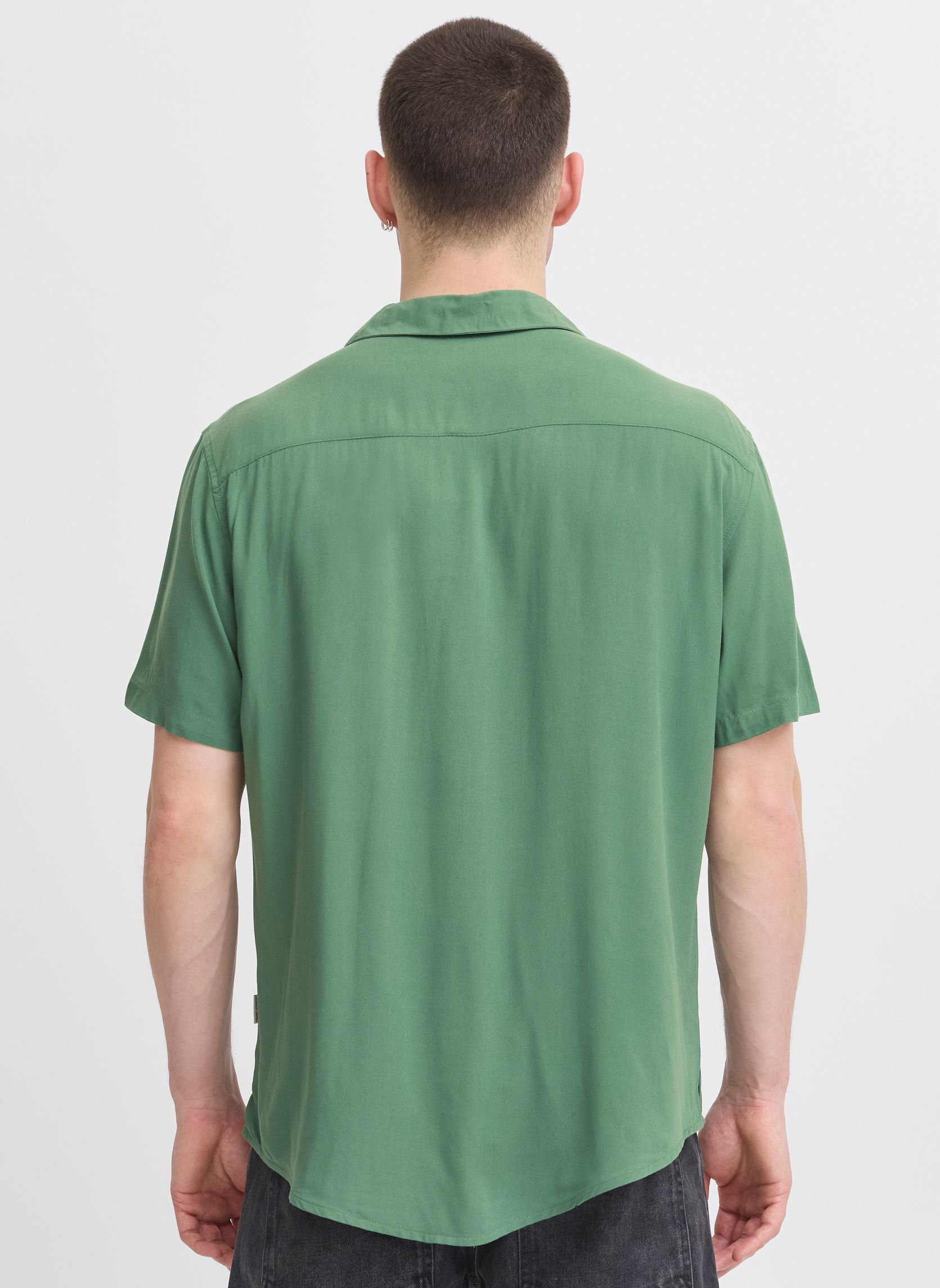 Hemden BHAURAN Shirt heren groen Blend Hemden BHAURAN Shirt heren groen DUCK GREEN