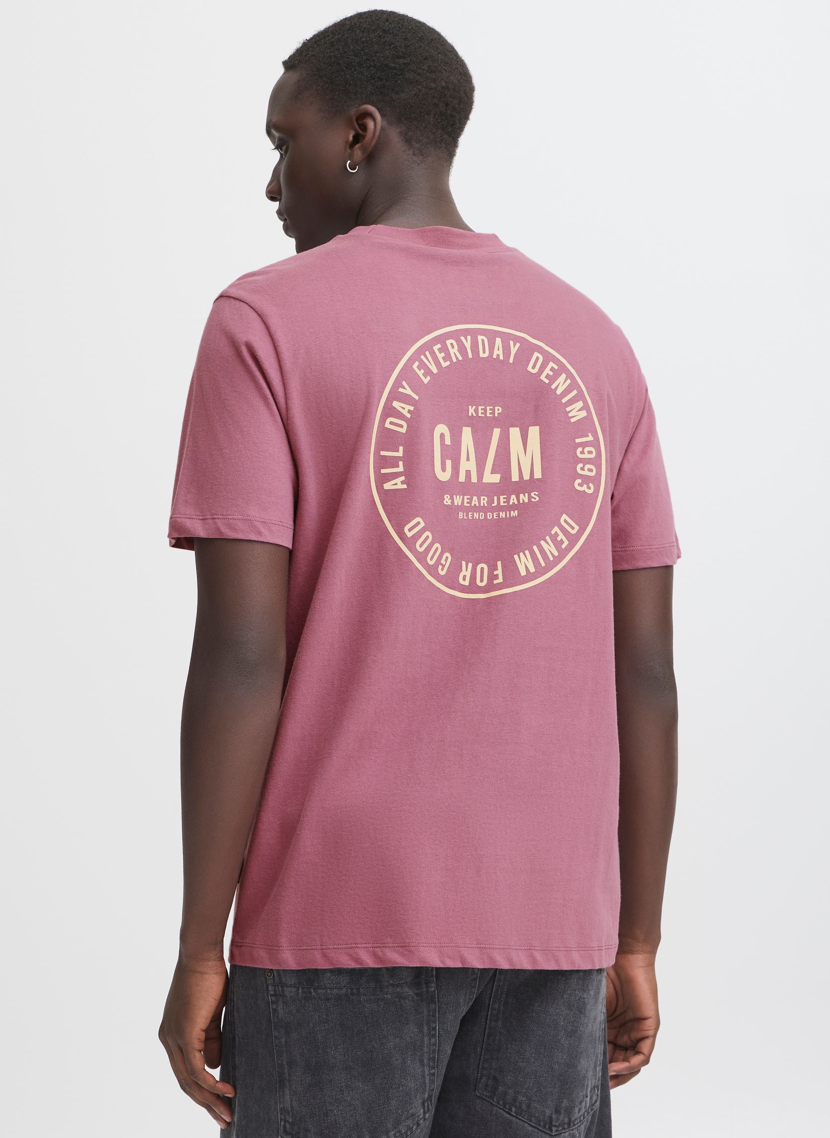 Tee-shirts manches courtes BHJOEL tee homme rose Blend Tee-shirts manches courtes BHJOEL tee homme rose TULIPWOOD