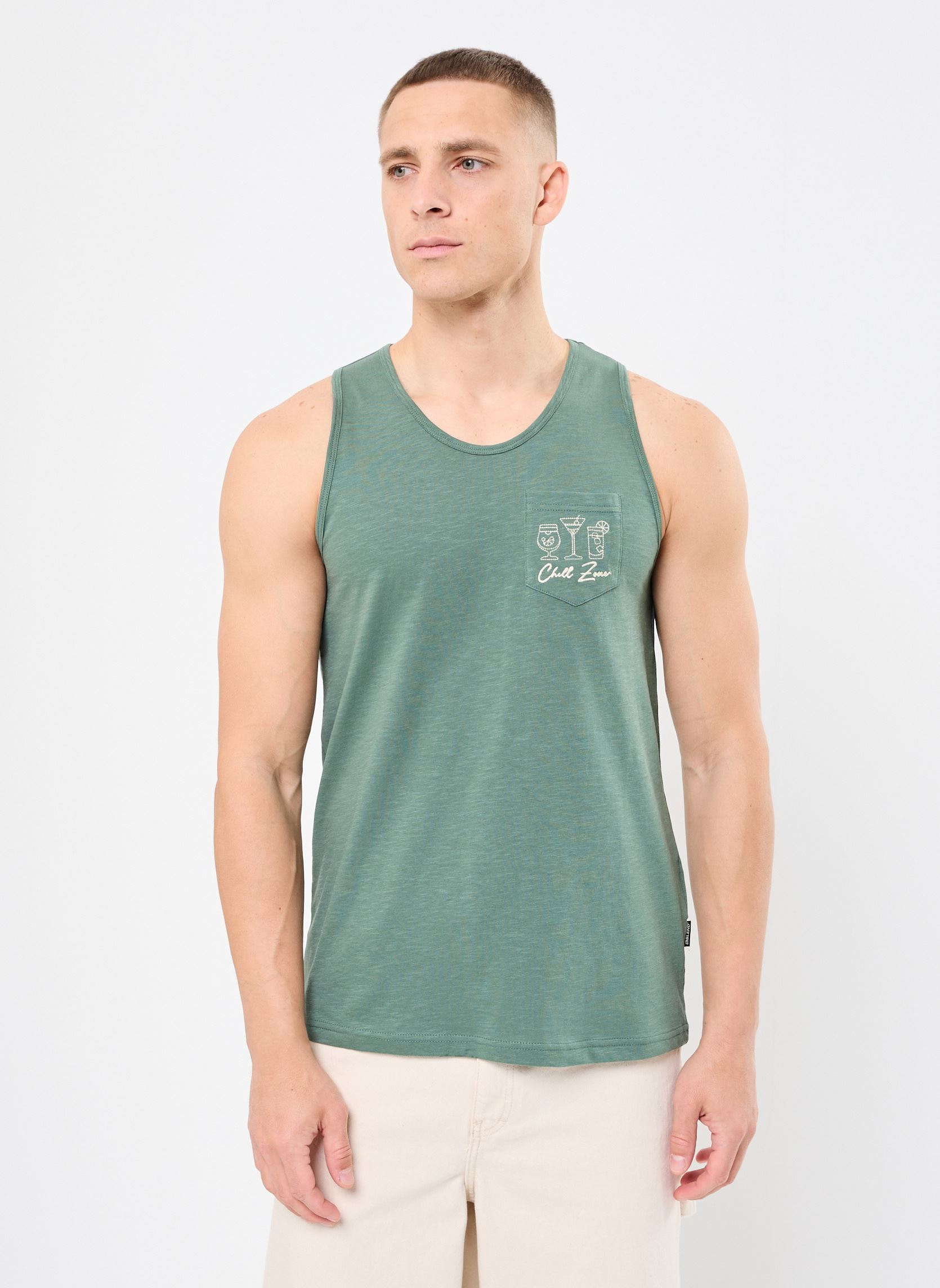 Tanktops BHJERIK tanktop herren grün Blend Tanktops BHJERIK tanktop herren grün DUCK GREEN