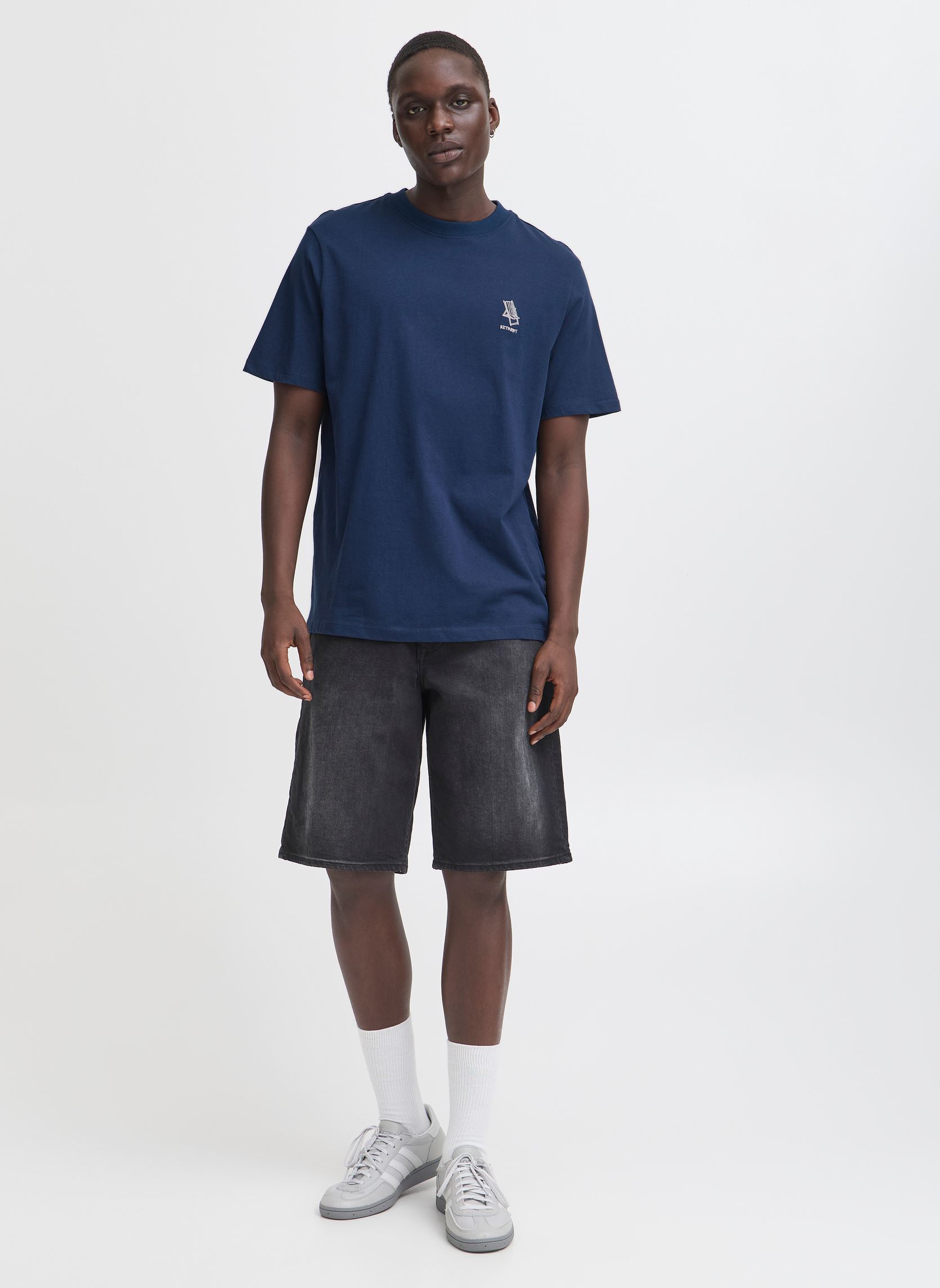 Tee-shirts manches courtes BHJEPPE tee homme bleu Blend Tee-shirts manches courtes BHJEPPE tee homme bleu DRESS BLUES