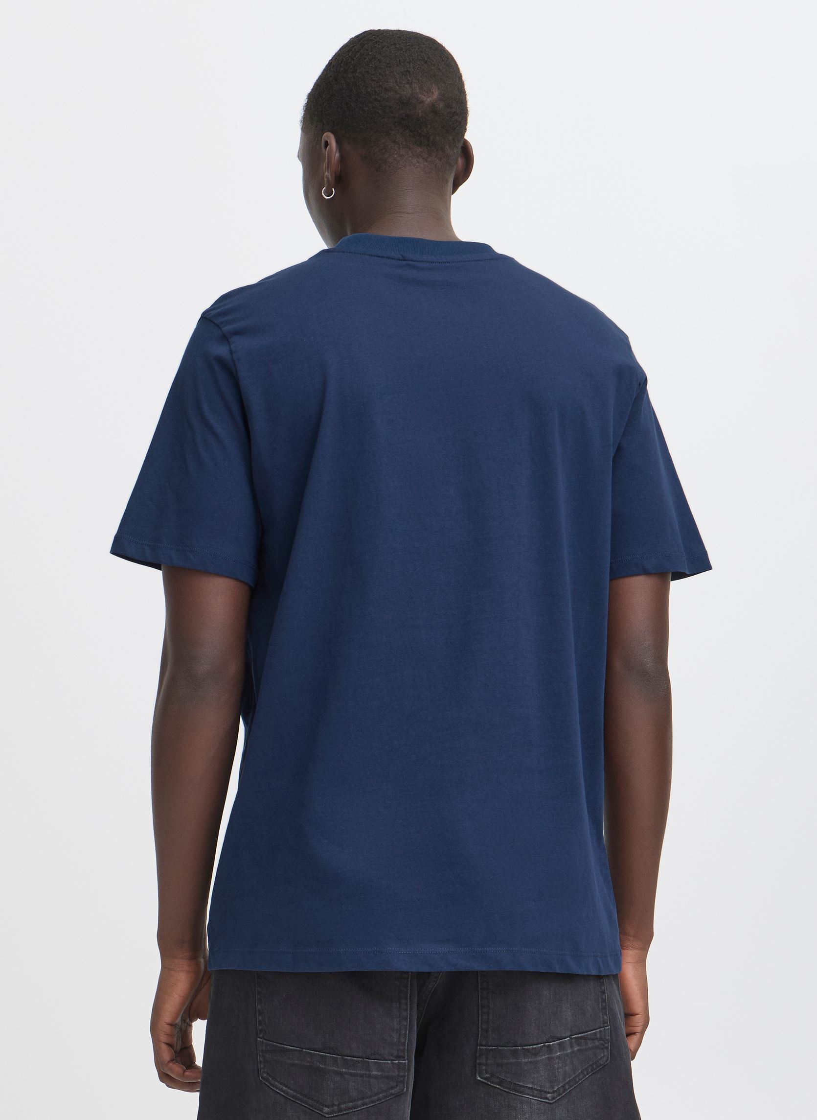 Tee-shirts manches courtes BHJEPPE tee homme bleu Blend Tee-shirts manches courtes BHJEPPE tee homme bleu DRESS BLUES