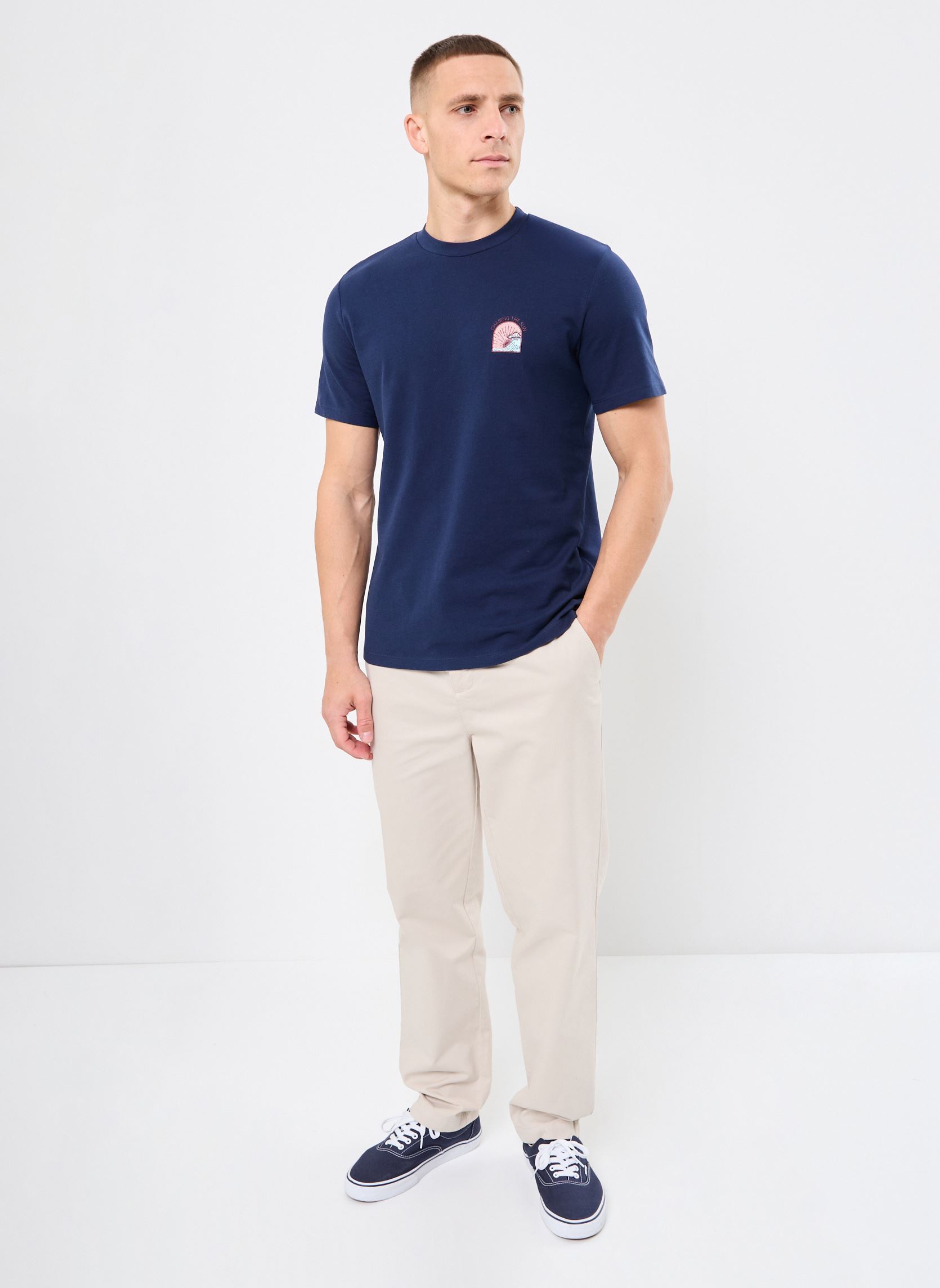 Tee-shirts manches courtes BHJOBBE tee homme bleu Blend Tee-shirts manches courtes BHJOBBE tee homme bleu DRESS BLUES