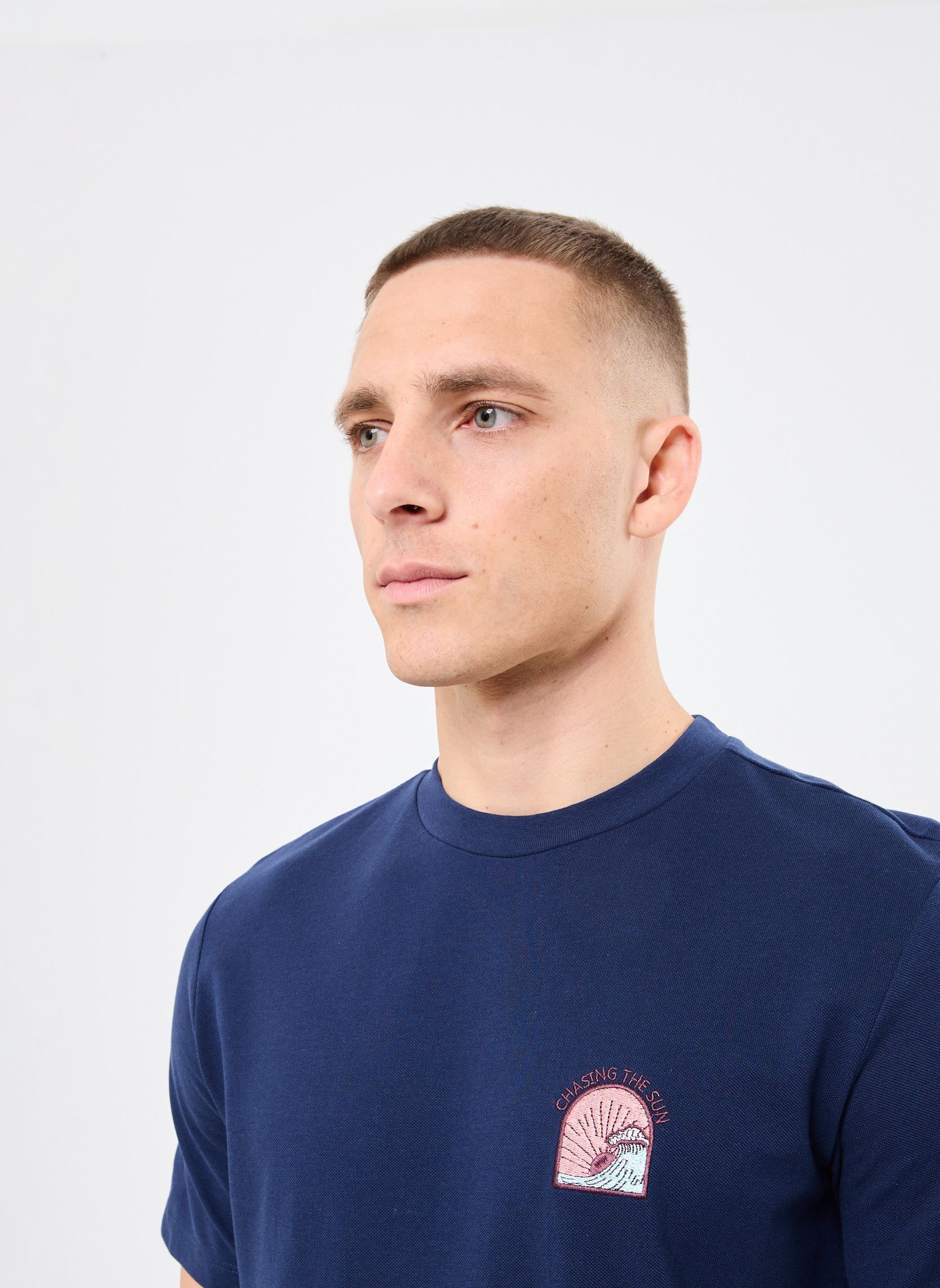 Tee-shirts manches courtes BHJOBBE tee homme bleu Blend Tee-shirts manches courtes BHJOBBE tee homme bleu DRESS BLUES