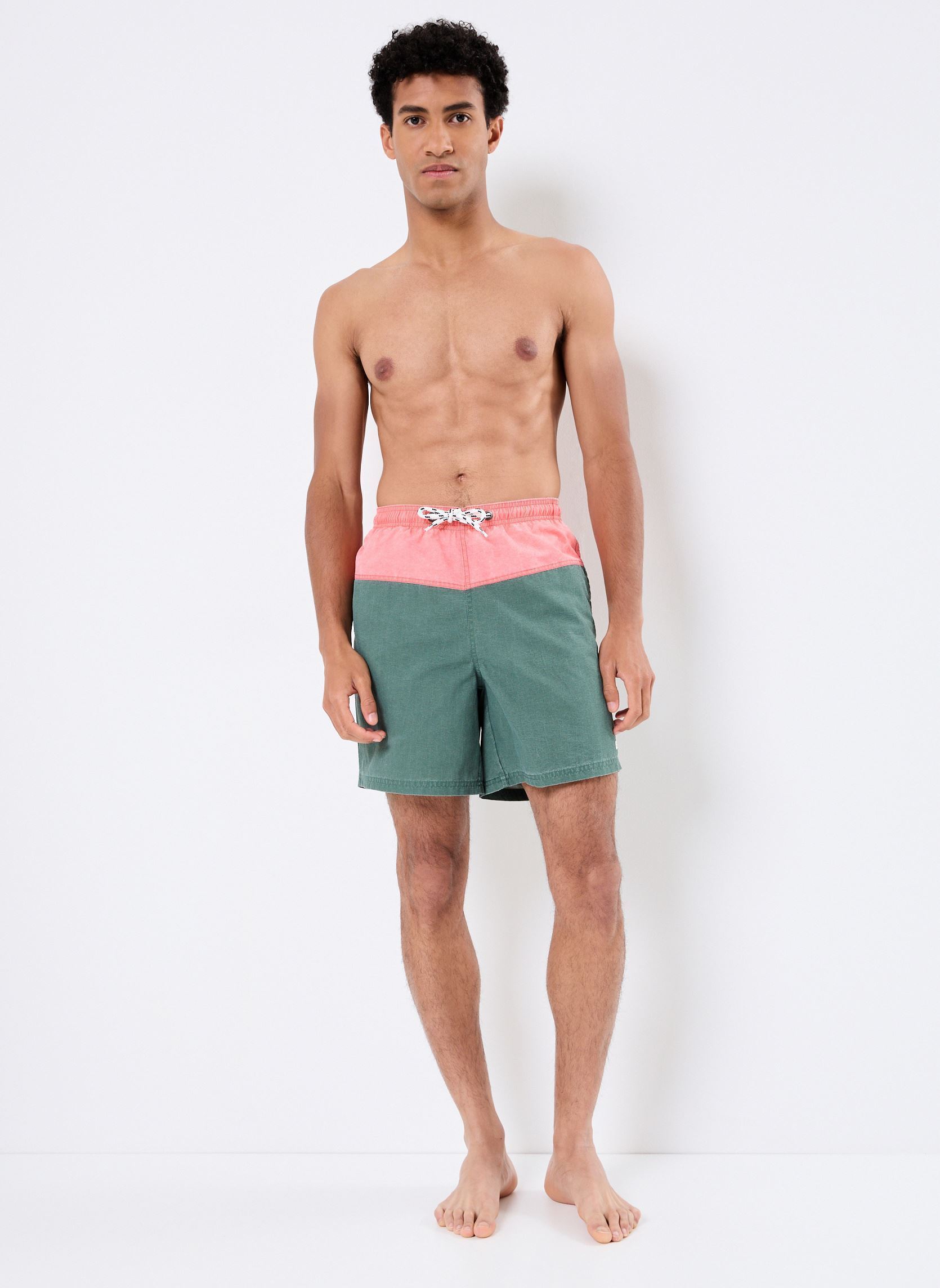 Pantaloncini da bagno BHRADBURT Swimwear uomo verde Blend Pantaloncini da bagno BHRADBURT Swimwear uomo verde DUCK GREEN
