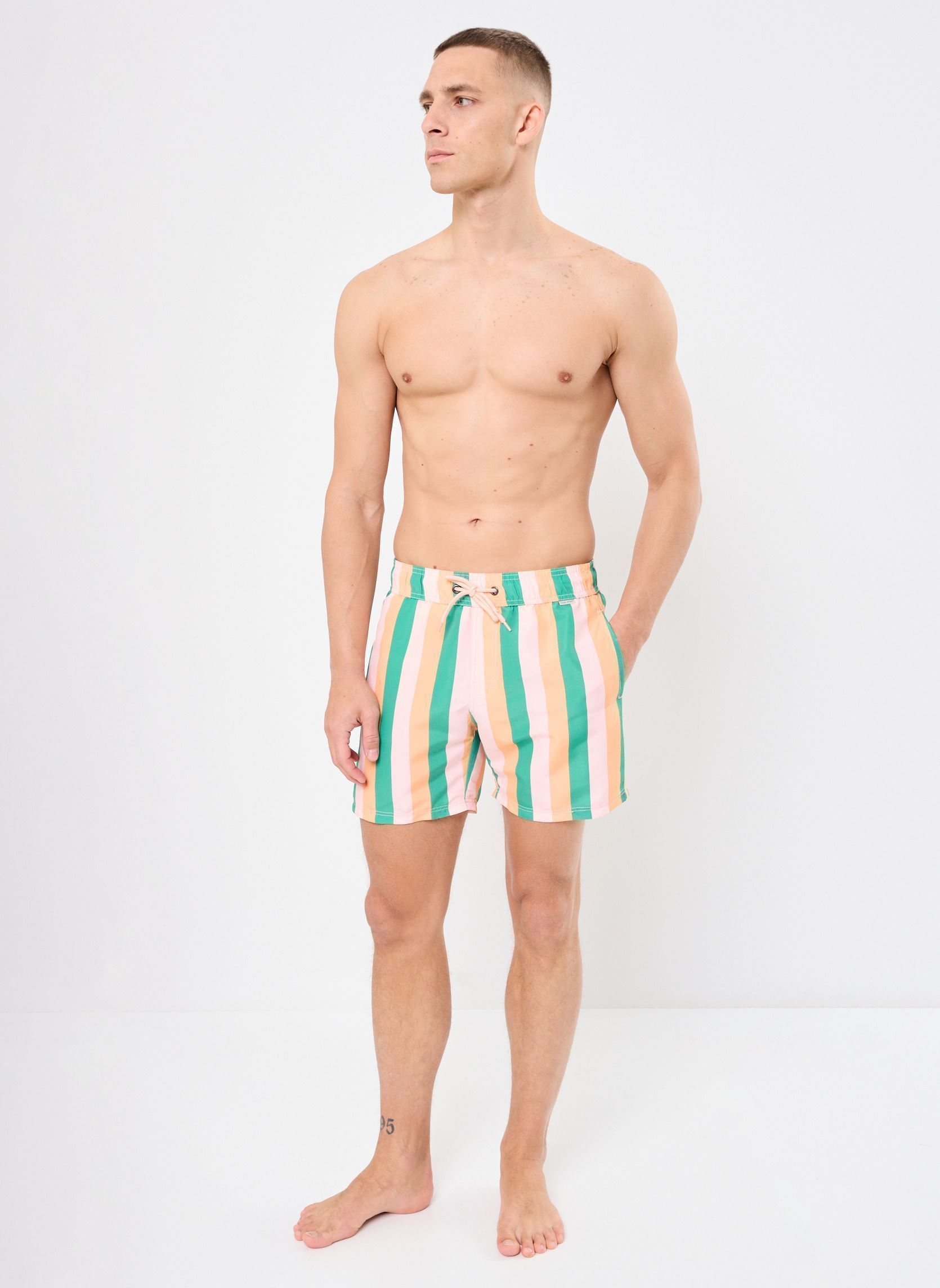 Zwemshorts BHRISTON Swimwear heren roze Blend Zwemshorts BHRISTON Swimwear heren roze ENGLISH ROSE
