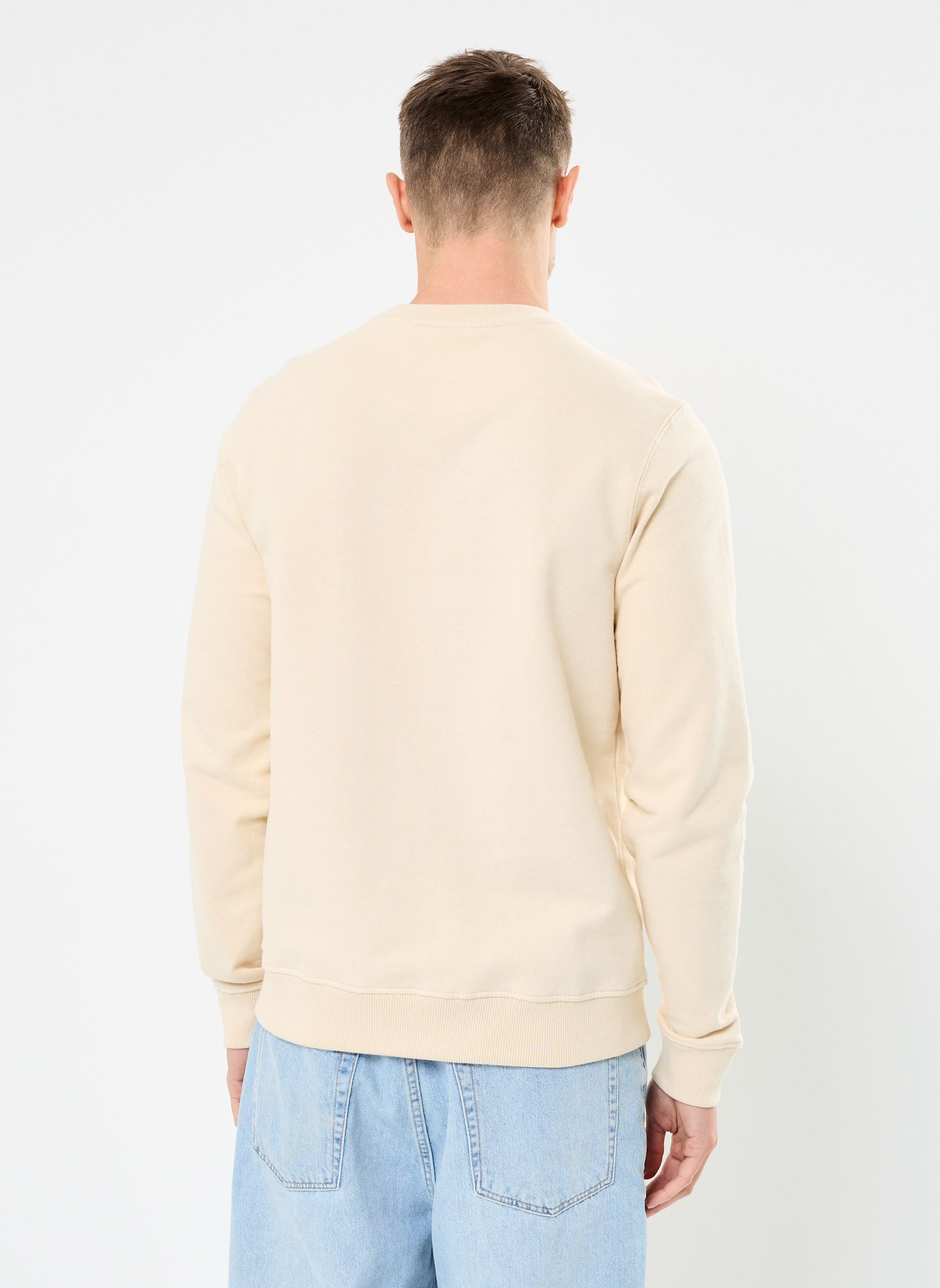 Sweatshirts BHJOKO sweatshirt heren beige Blend Sweatshirts BHJOKO sweatshirt heren beige BLEACHED SAND