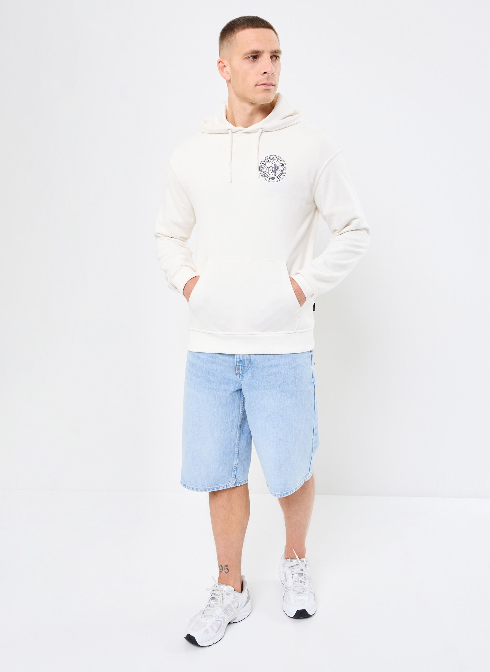 Kapuzenpullover BHJORDI sweatshirt herren weiß Blend Kapuzenpullover BHJORDI sweatshirt herren weiß SNOW WHITE