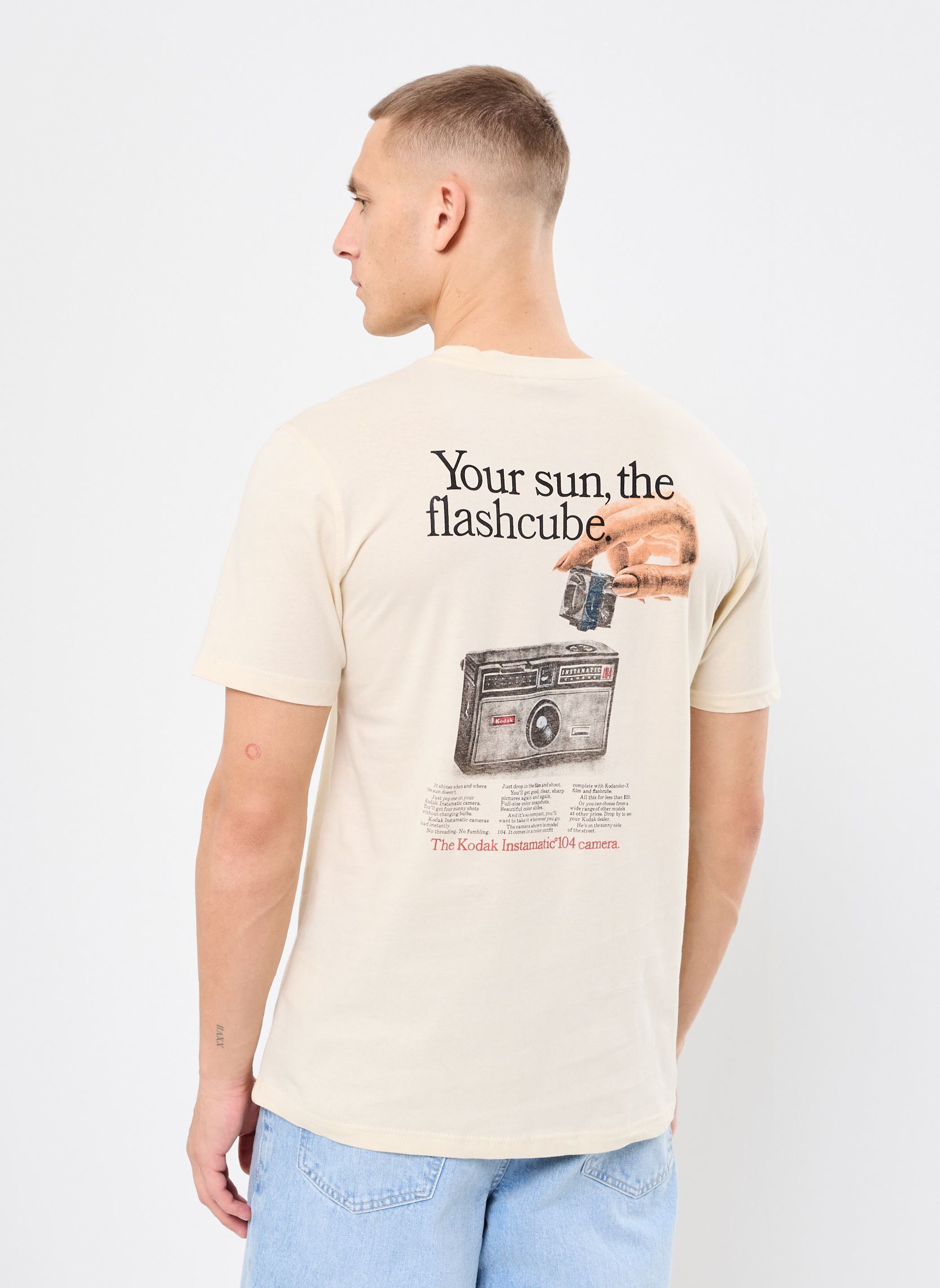 Tee-shirts BHEVIN tee homme beige Blend Tee-shirts BHEVIN tee homme beige BLEACHED SAND