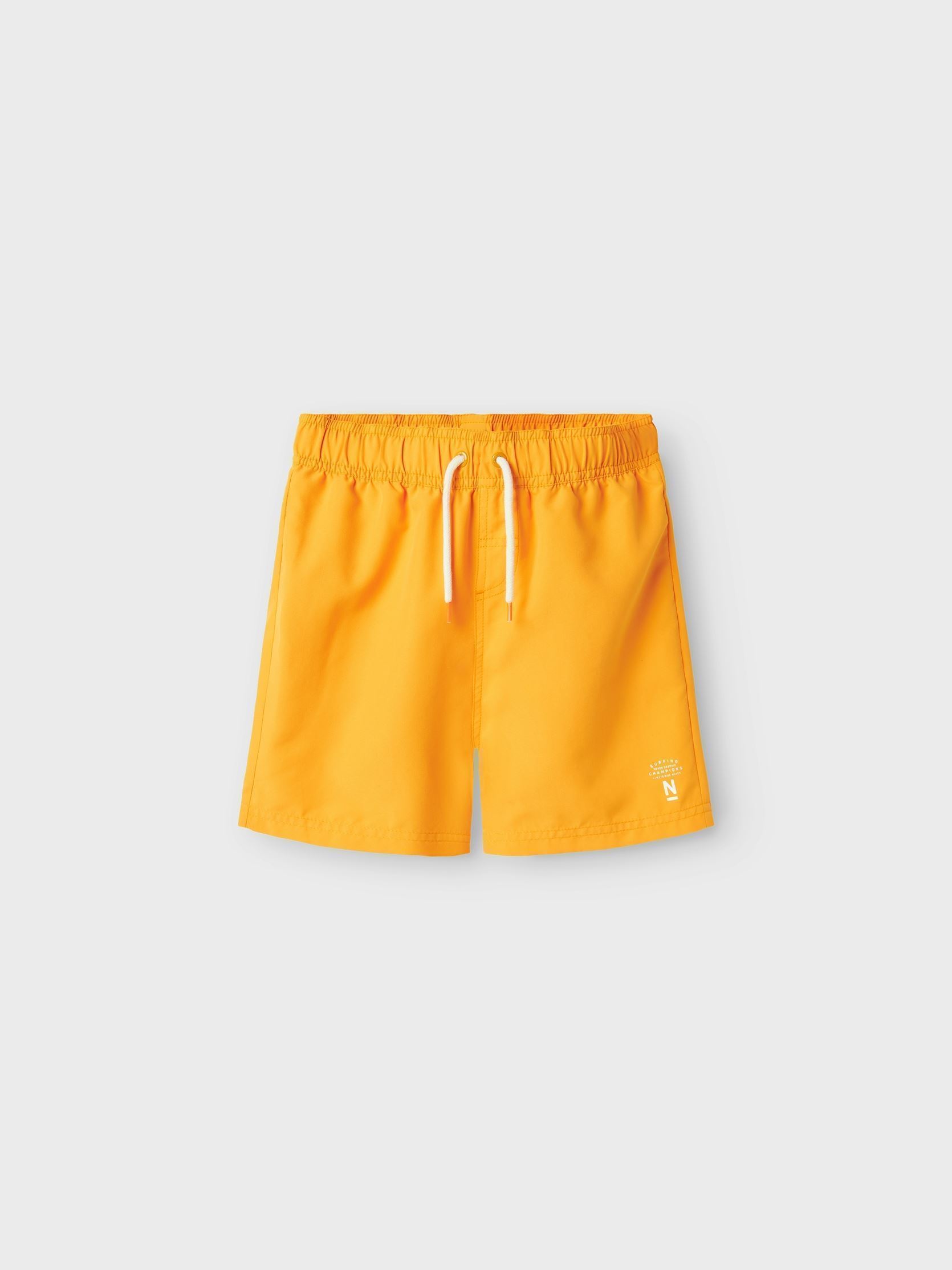 Badeshorts Nkmzaba Swim Shorts Box 13226651 jungen orange Name it Badeshorts Nkmzaba Swim Shorts Box 13226651 jungen orange Bright Marigold