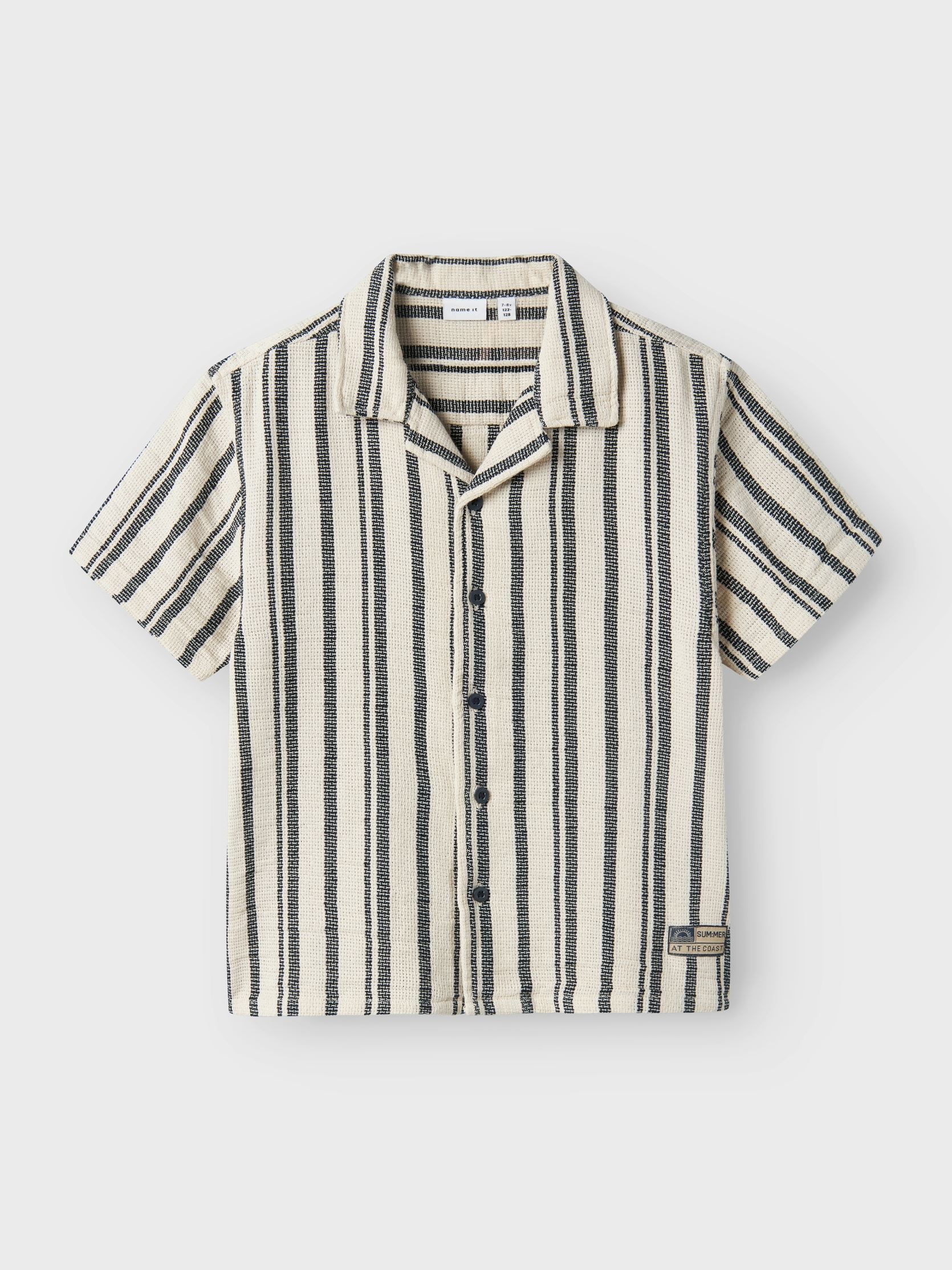 Camicie a maniche corte Nkmfoko Ss Nreg Shirt 13240150 bambino grigio Name it Camicie a maniche corte Nkmfoko Ss Nreg Shirt 13240150 bambino grigio PEYOTE