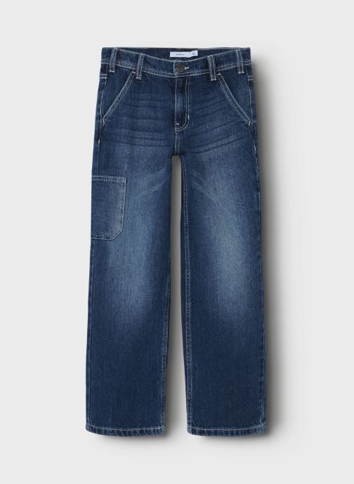 NAME IT NMMTIGHTS 3P Boxer A Pantaloncino Bambino, Dark Denim, Confezione Da 3, Cotone Ed Elastan