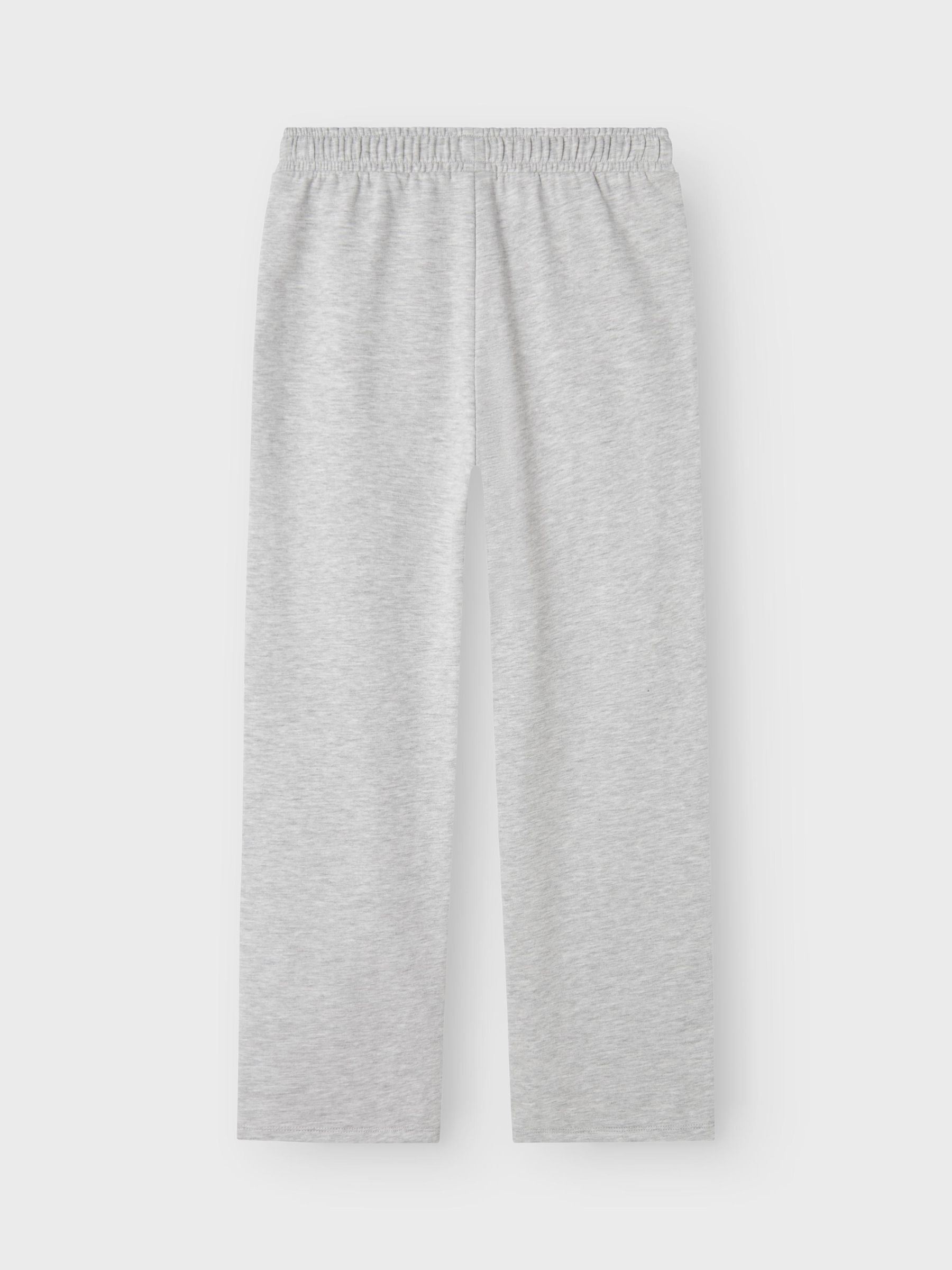 Joggings Nkfmille Straight Sweat Pant Unb Noos 13 fille gris Name it Joggings Nkfmille Straight Sweat Pant Unb Noos 13 fille gris Light Grey Melange