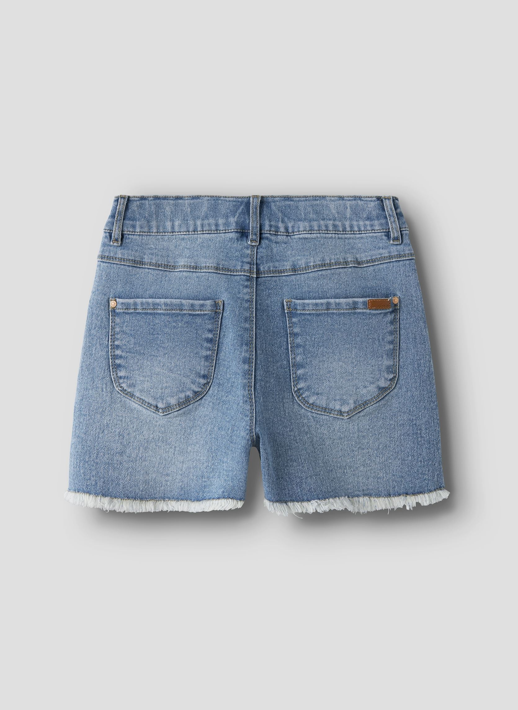 Shorts Nkfrose Hw Mom Dnm Shorts 8222-Ya Noos mädchen blau Name it Shorts Nkfrose Hw Mom Dnm Shorts 8222-Ya Noos mädchen blau Medium Blue Denim