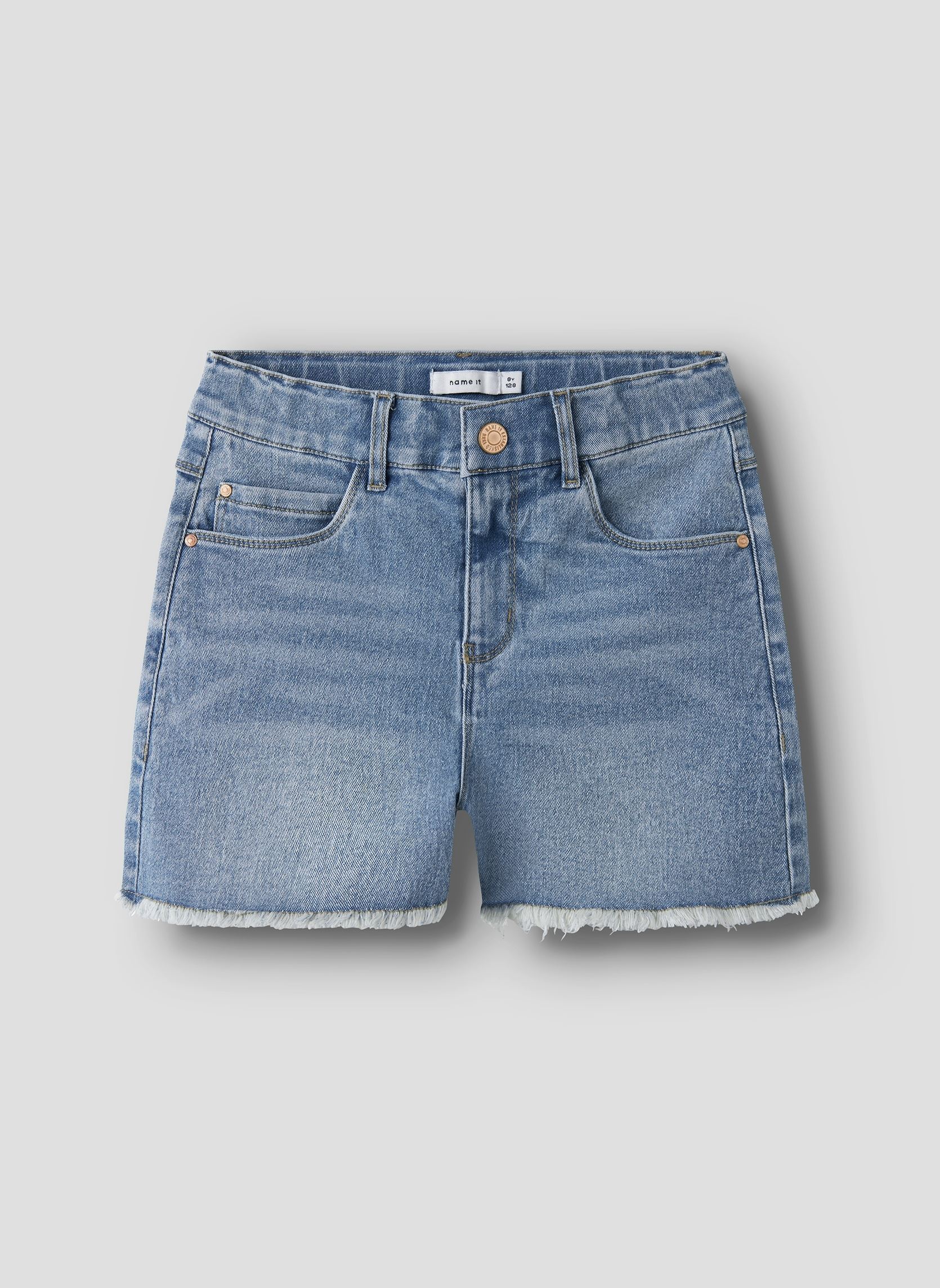 Shorts Nkfrose Hw Mom Dnm Shorts 8222-Ya Noos mädchen blau Name it Shorts Nkfrose Hw Mom Dnm Shorts 8222-Ya Noos mädchen blau Medium Blue Denim