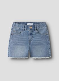 Shorts Nkfrose Hw Mom Dnm Shorts 8222-Ya Noos fille noir