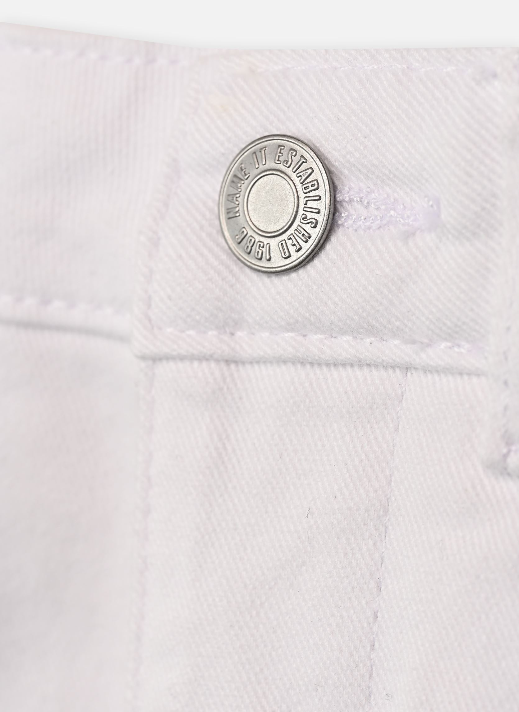 Shorts Nkfrose Mom Twi Shorts 3248-Tw Tb 132390 meisjes wit Name it Shorts Nkfrose Mom Twi Shorts 3248-Tw Tb 132390 meisjes wit LUCENT WHITE