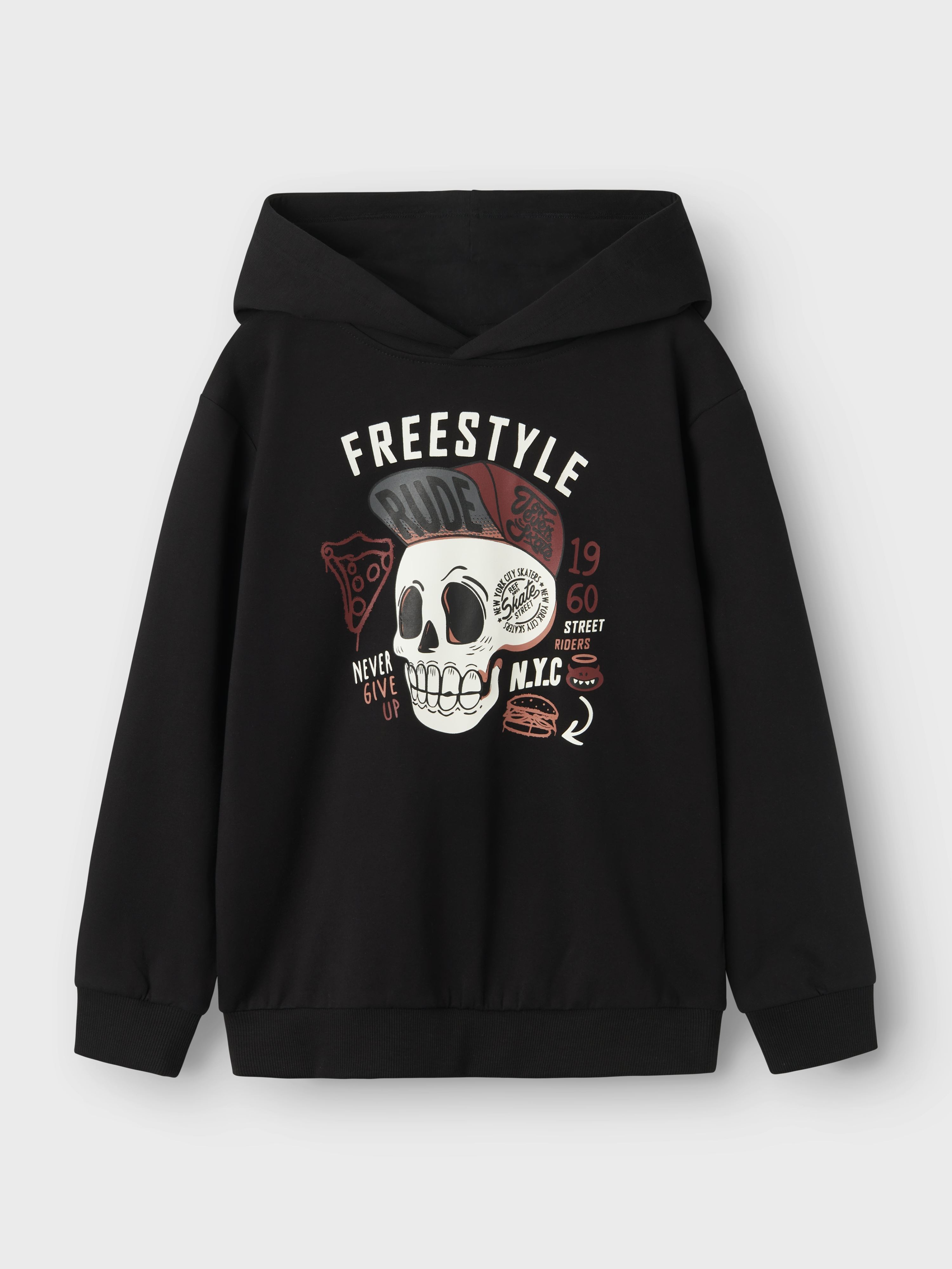 Sweats à capuche Nkmtuduke Ls Nreg Sweat Wh Bru Box 13238 garçon noir Name it Sweats à capuche Nkmtuduke Ls Nreg Sweat Wh Bru Box 13238 garçon noir BLACK