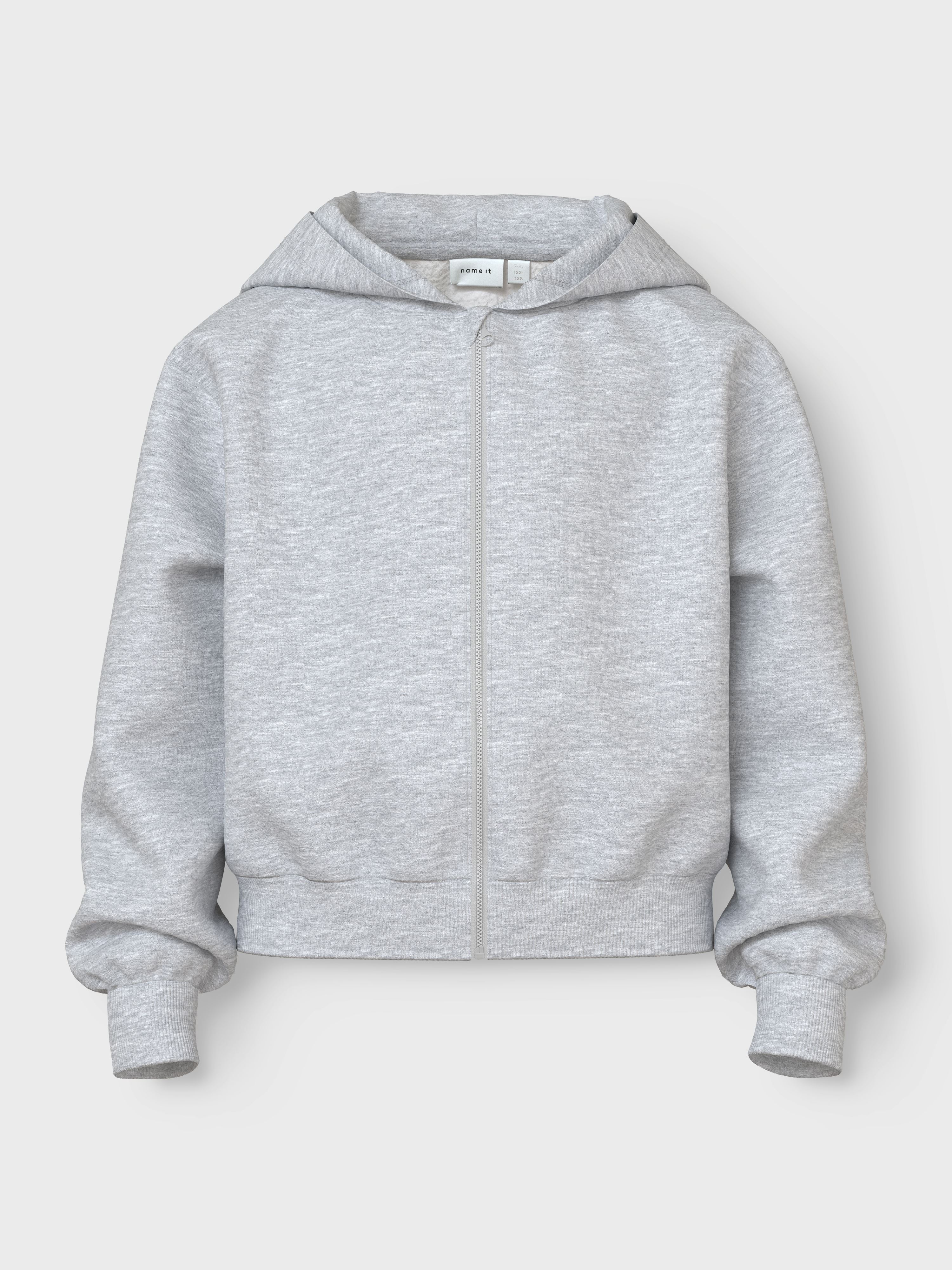 Sweats à capuche Nkfmille Short Nreg Swe Card Wh Unb Noos fille gris Name it Sweats à capuche Nkfmille Short Nreg Swe Card Wh Unb Noos fille gris LIGHT GREY MELANGE