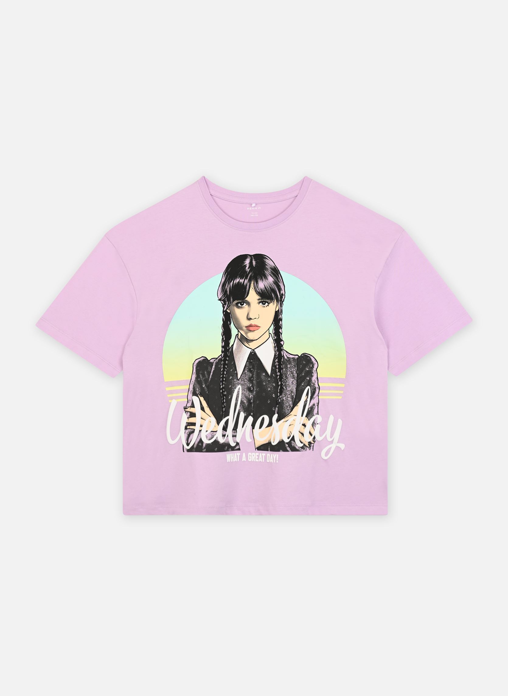 Tee-shirts manches courtes Nkfdyp Wednesday Ss Rlx Top Box Noos Sky fille violet Name it Tee-shirts manches courtes Nkfdyp Wednesday Ss Rlx Top Box Noos Sky fille violet ORCHID BLOOM