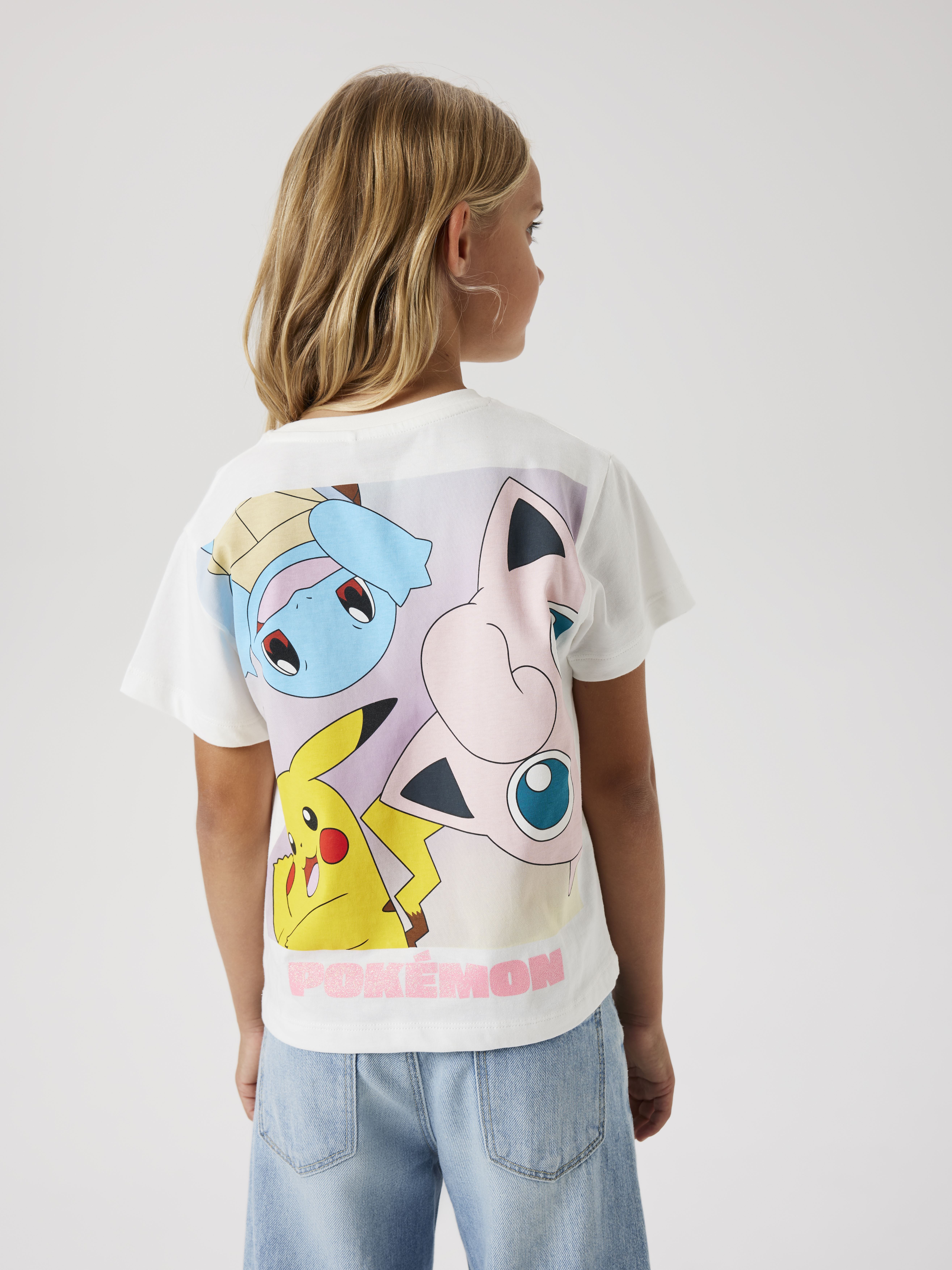 Tee-shirts manches courtes Nkfdyppi Pokemon Ss Rlx Top Noos Sky 132 fille blanc Name it Tee-shirts manches courtes Nkfdyppi Pokemon Ss Rlx Top Noos Sky 132 fille blanc CLOUD DANCER