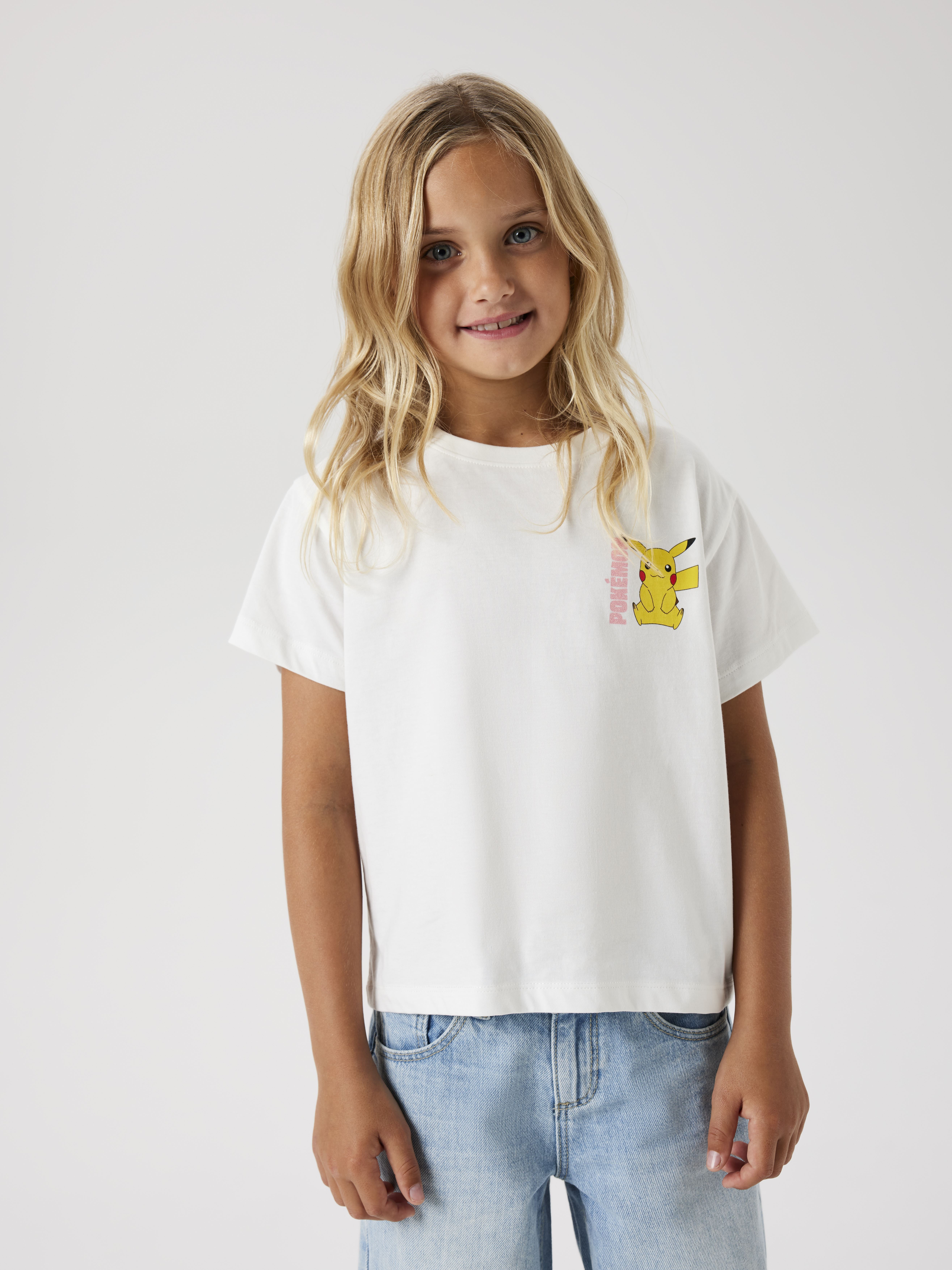 Tee-shirts manches courtes Nkfdyppi Pokemon Ss Rlx Top Noos Sky 132 fille blanc Name it Tee-shirts manches courtes Nkfdyppi Pokemon Ss Rlx Top Noos Sky 132 fille blanc CLOUD DANCER