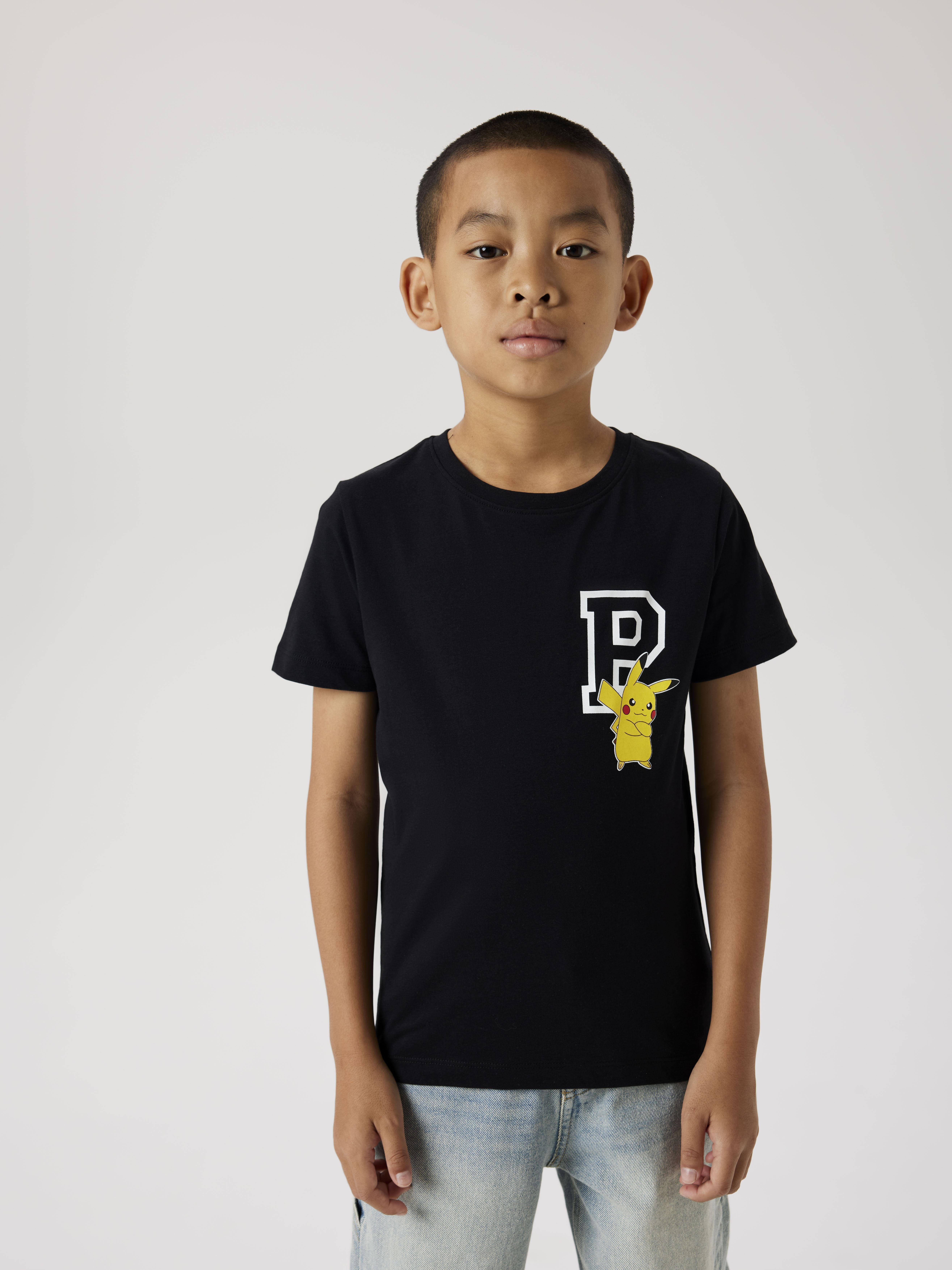Tee-shirts manches courtes Nkmdex Pokemon Ss Nreg Top Box Noos Sky garçon noir Name it Tee-shirts manches courtes Nkmdex Pokemon Ss Nreg Top Box Noos Sky garçon noir BLACK