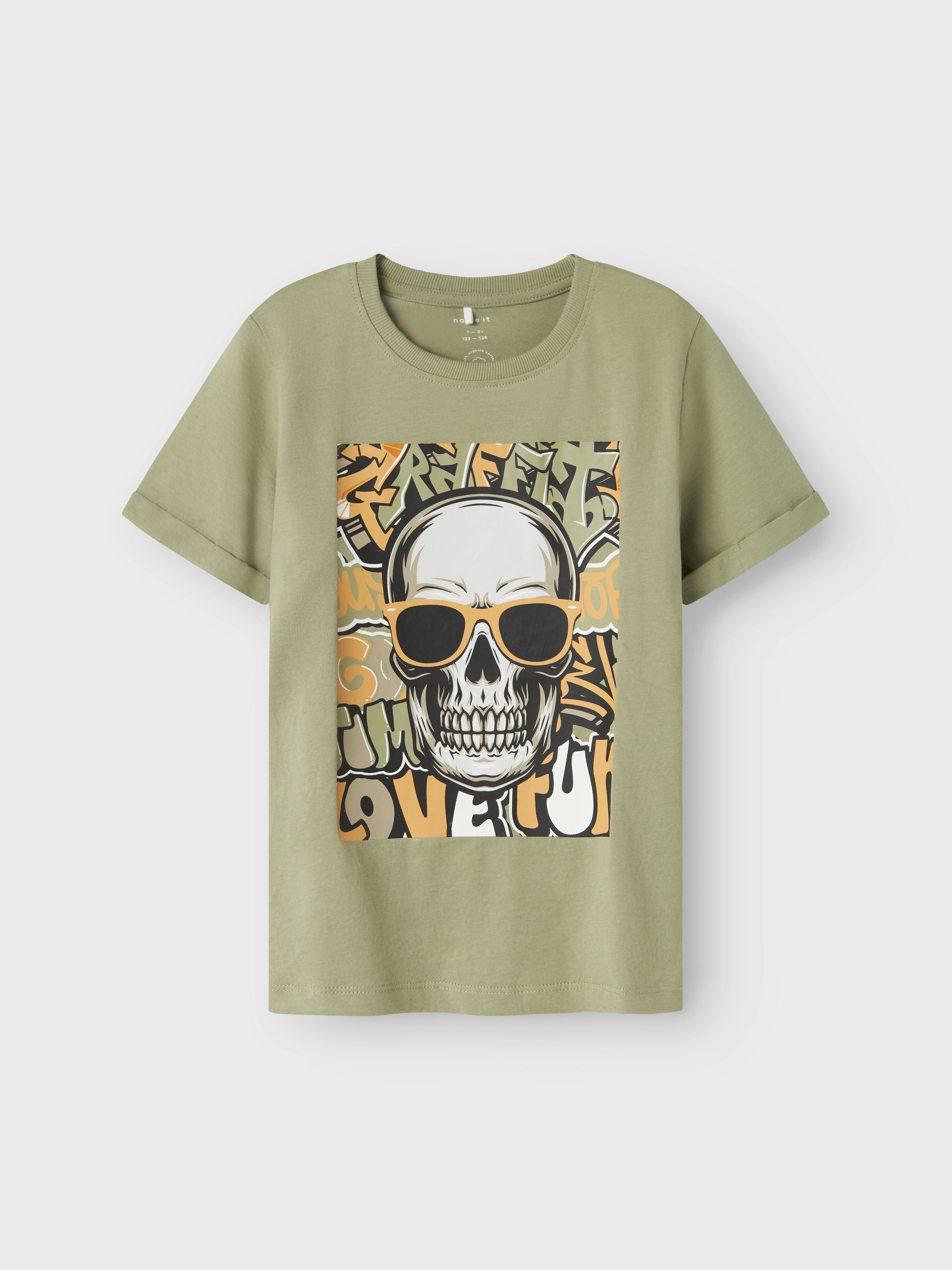 Tee-shirts manches courtes Nkmtantan Ss Top Ps 13239382 garçon vert Name it Tee-shirts manches courtes Nkmtantan Ss Top Ps 13239382 garçon vert TEA