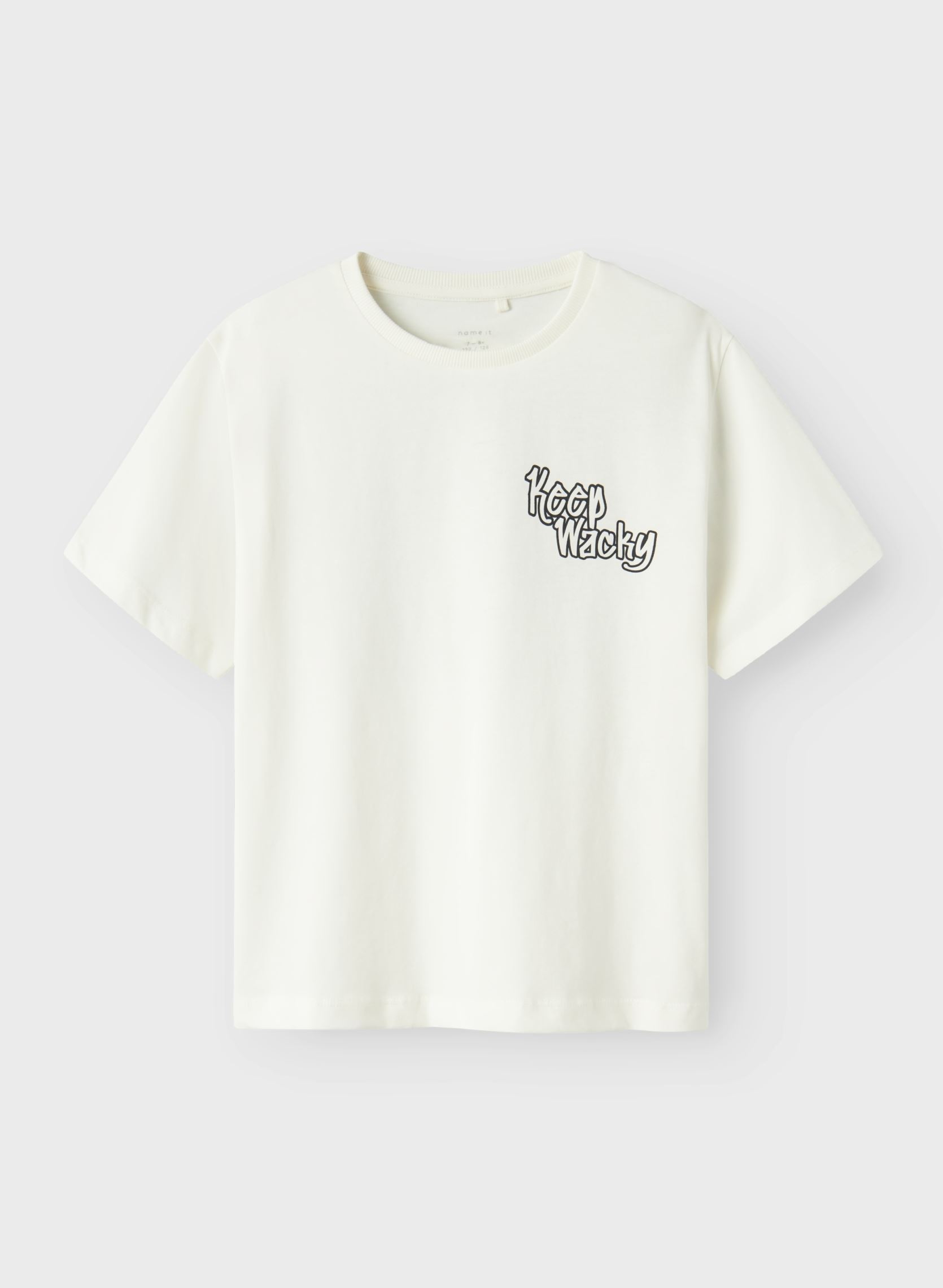 T-shirts met korte mouwen Nkmbarur Ss Nreg Top Ps 13239418 jongens wit Name it T-shirts met korte mouwen Nkmbarur Ss Nreg Top Ps 13239418 jongens wit CLOUD DANCER