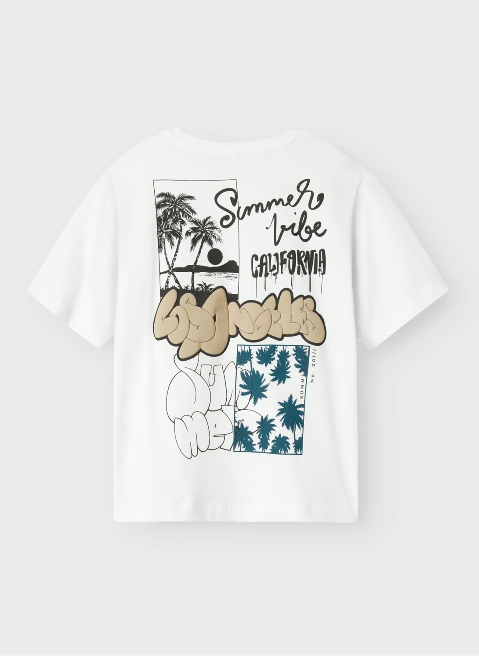 Tee-shirts manches courtes Nkmzulla Ss Nreg Top Box Noos 13240436 garçon blanc Name it Tee-shirts manches courtes Nkmzulla Ss Nreg Top Box Noos 13240436 garçon blanc BRIGHT WHITE GULF
