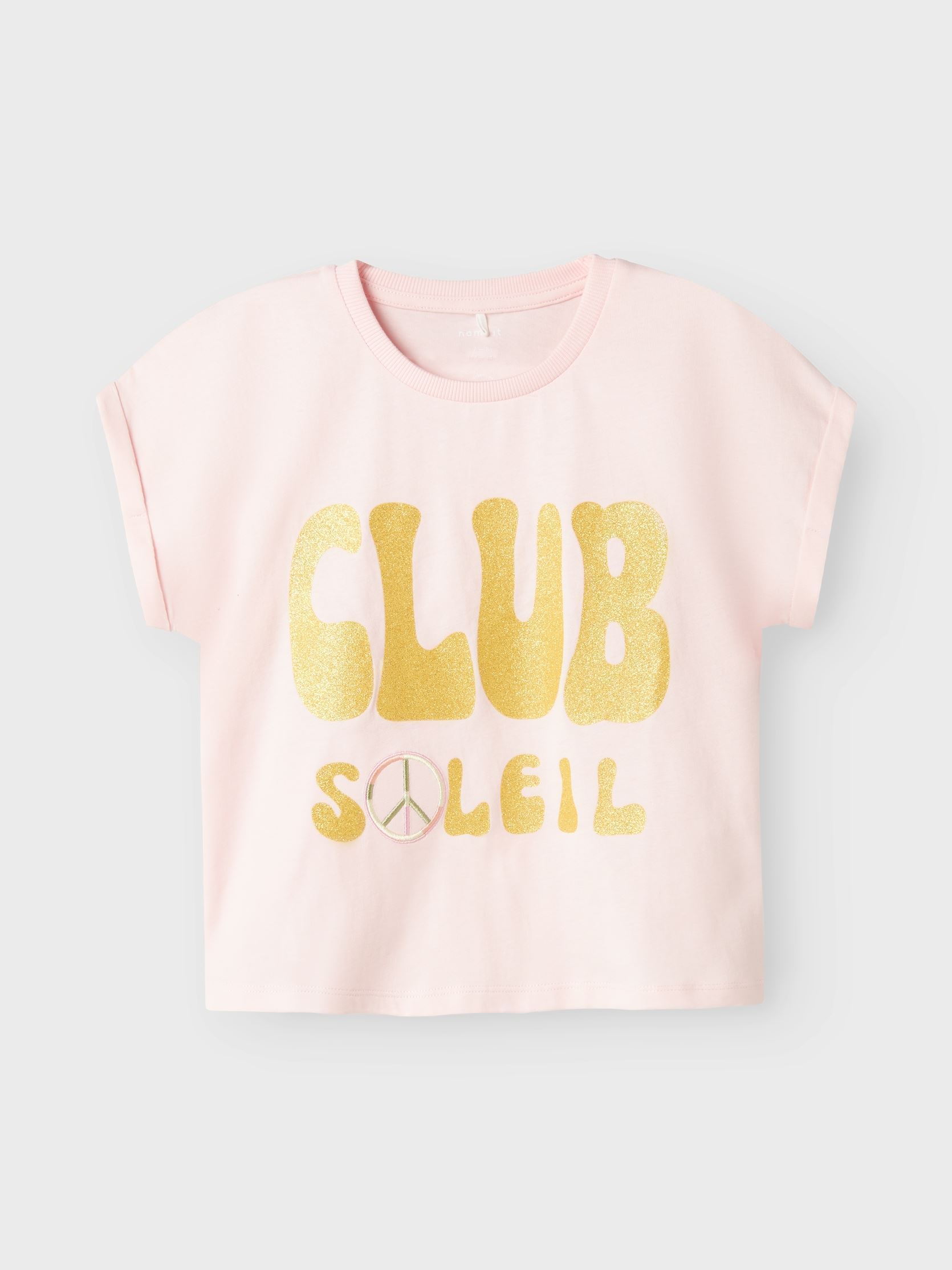Tee-shirts manches courtes Nkfforva Ss Short Loose Top Box Ps 13242 fille rose Name it Tee-shirts manches courtes Nkfforva Ss Short Loose Top Box Ps 13242 fille rose BALLERINA