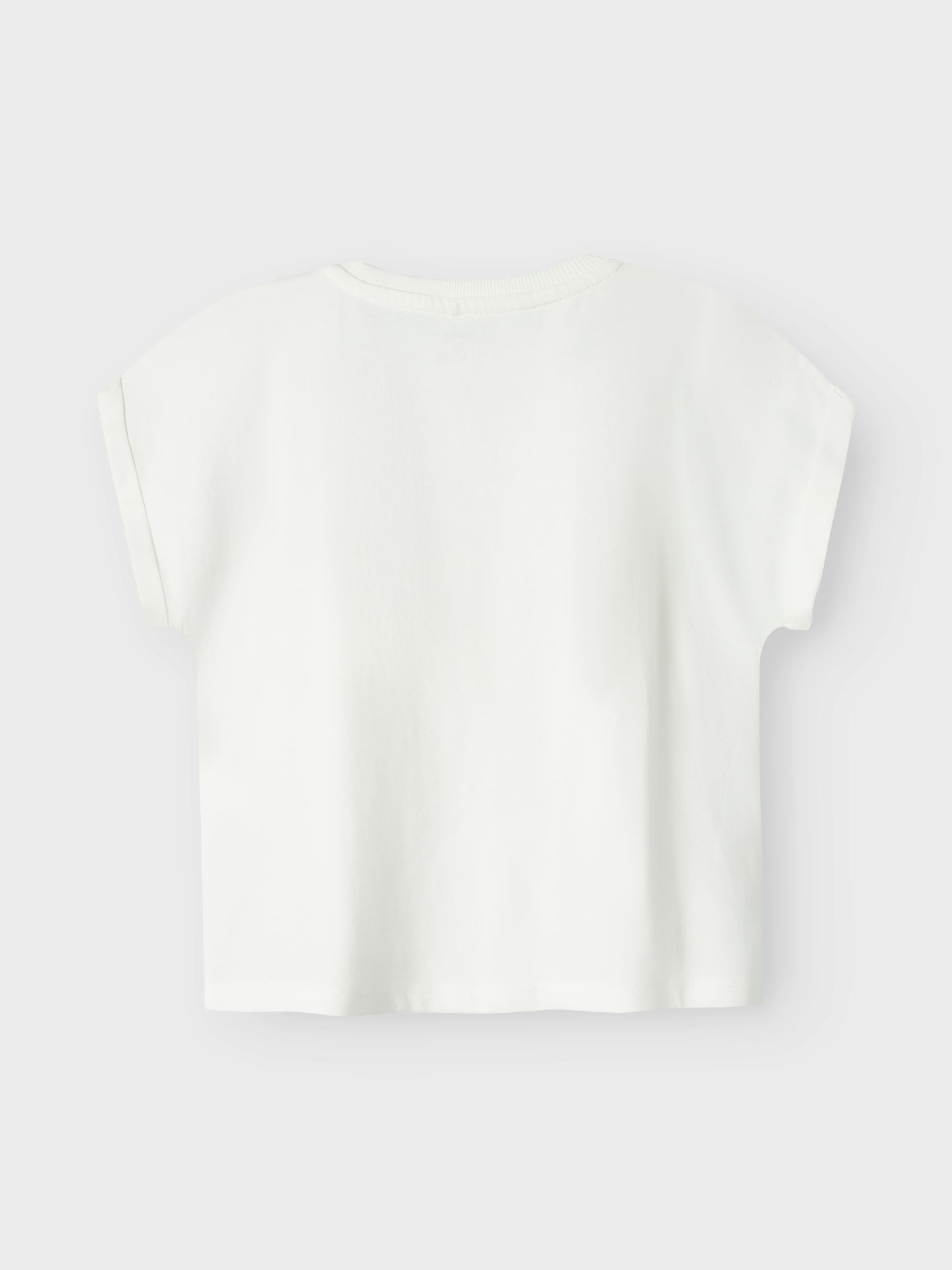 Tee-shirts manches courtes Nkfforva Ss Short Loose Top Box Ps 13242 fille blanc Name it Tee-shirts manches courtes Nkfforva Ss Short Loose Top Box Ps 13242 fille blanc CLOUD DANCER