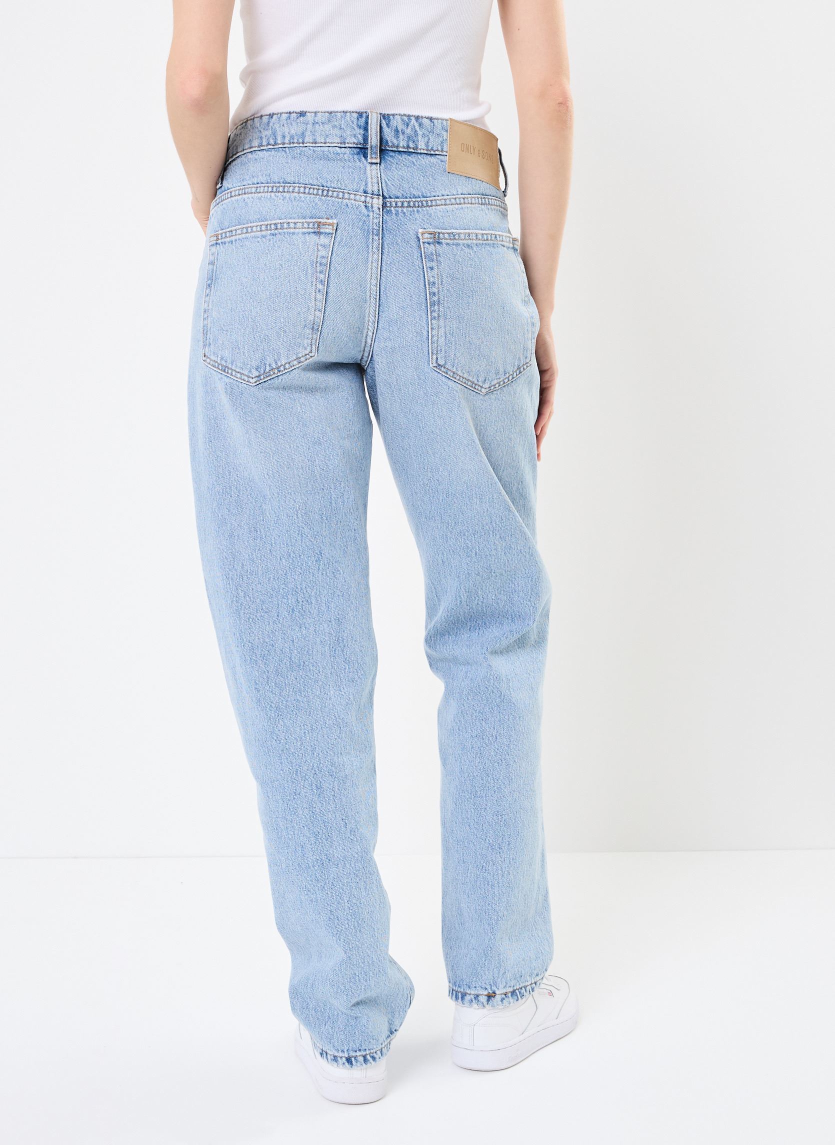 Jeans diritti ONSEDGE STRAIGHT LB 6986 TAI DNM NOOS uomo blu Only & Sons Jeans diritti ONSEDGE STRAIGHT LB 6986 TAI DNM NOOS uomo blu LIGHT BLUE DENIM