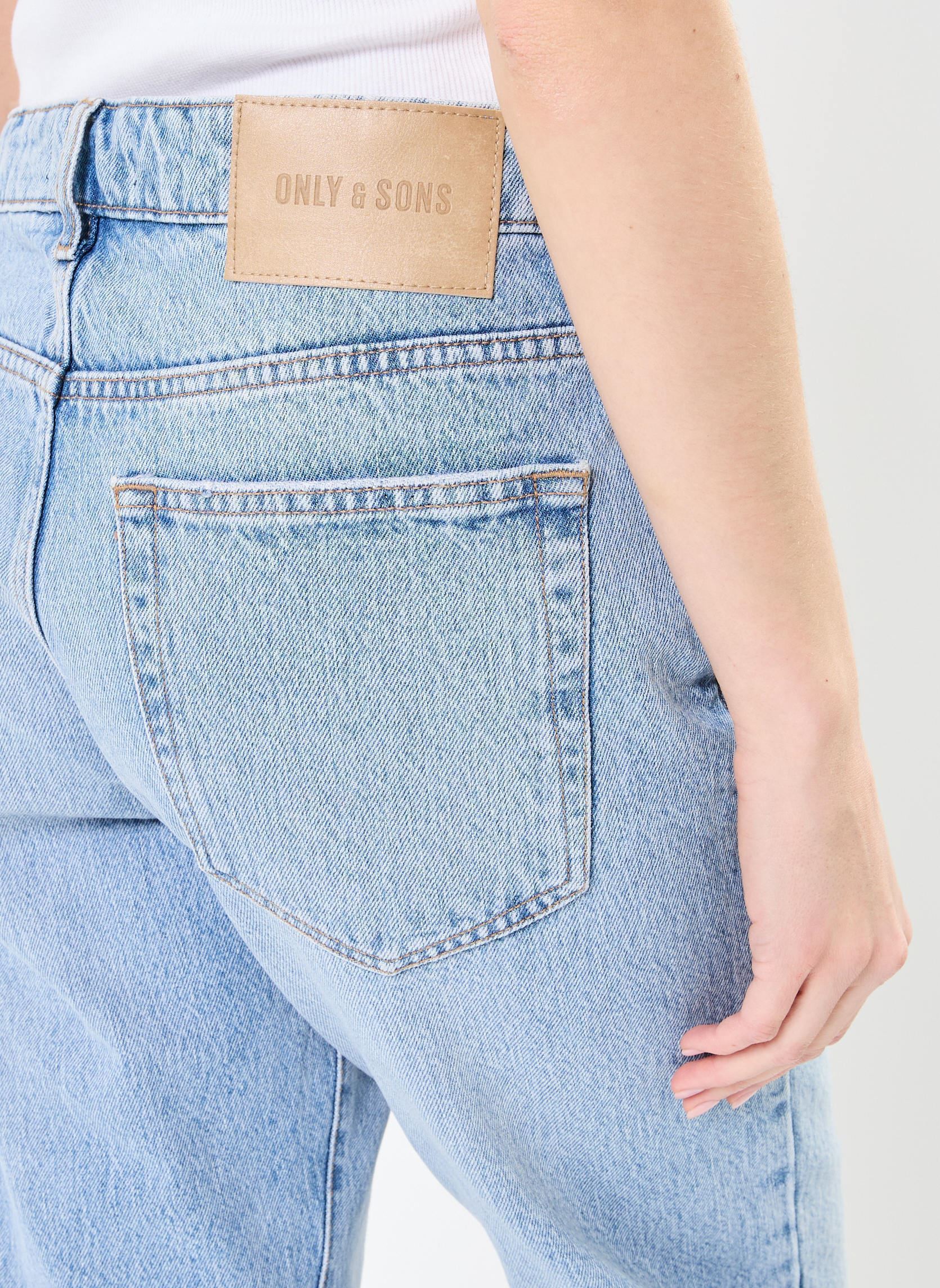 Jeans diritti ONSEDGE STRAIGHT LB 6986 TAI DNM NOOS uomo blu Only & Sons Jeans diritti ONSEDGE STRAIGHT LB 6986 TAI DNM NOOS uomo blu LIGHT BLUE DENIM