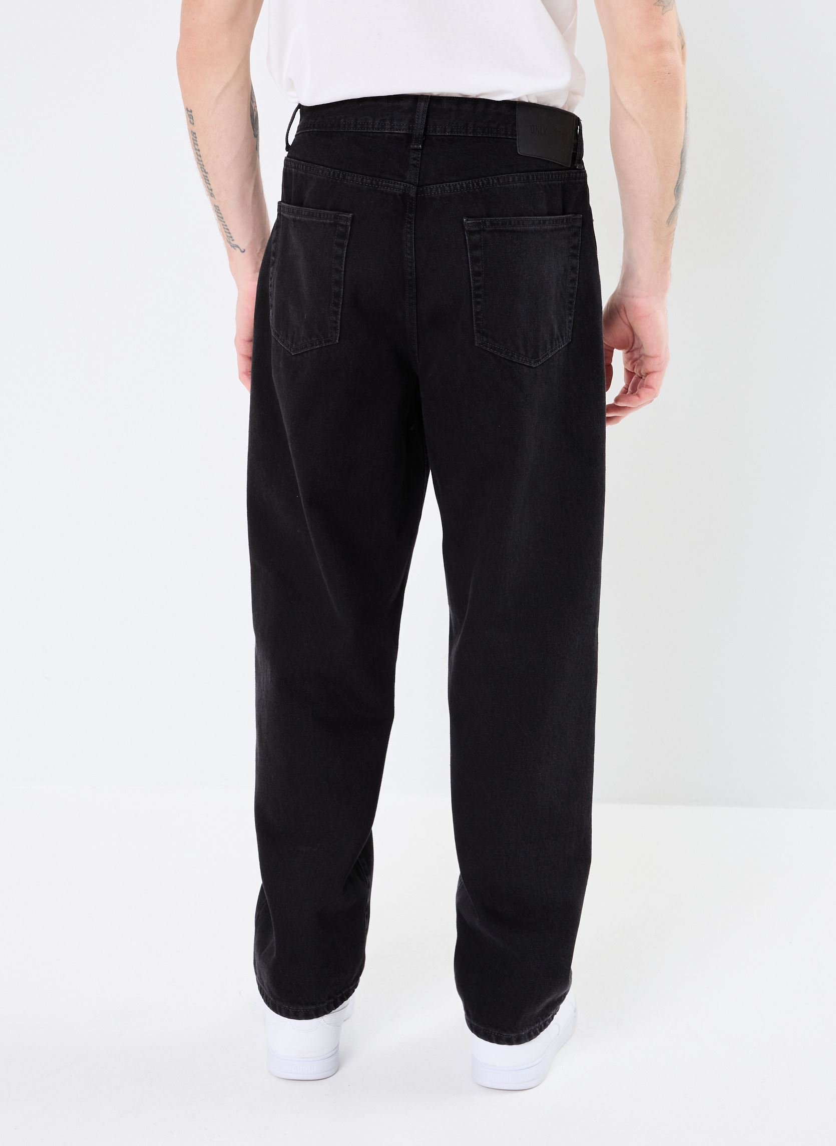 Rechte jeans / Straight Leg Jeans ONSFADE LOOSE WB 6778 TAI DNM NOOS heren zwart Only & Sons Rechte jeans / Straight Leg Jeans ONSFADE LOOSE WB 6778 TAI DNM NOOS heren zwart WASHED BLACK