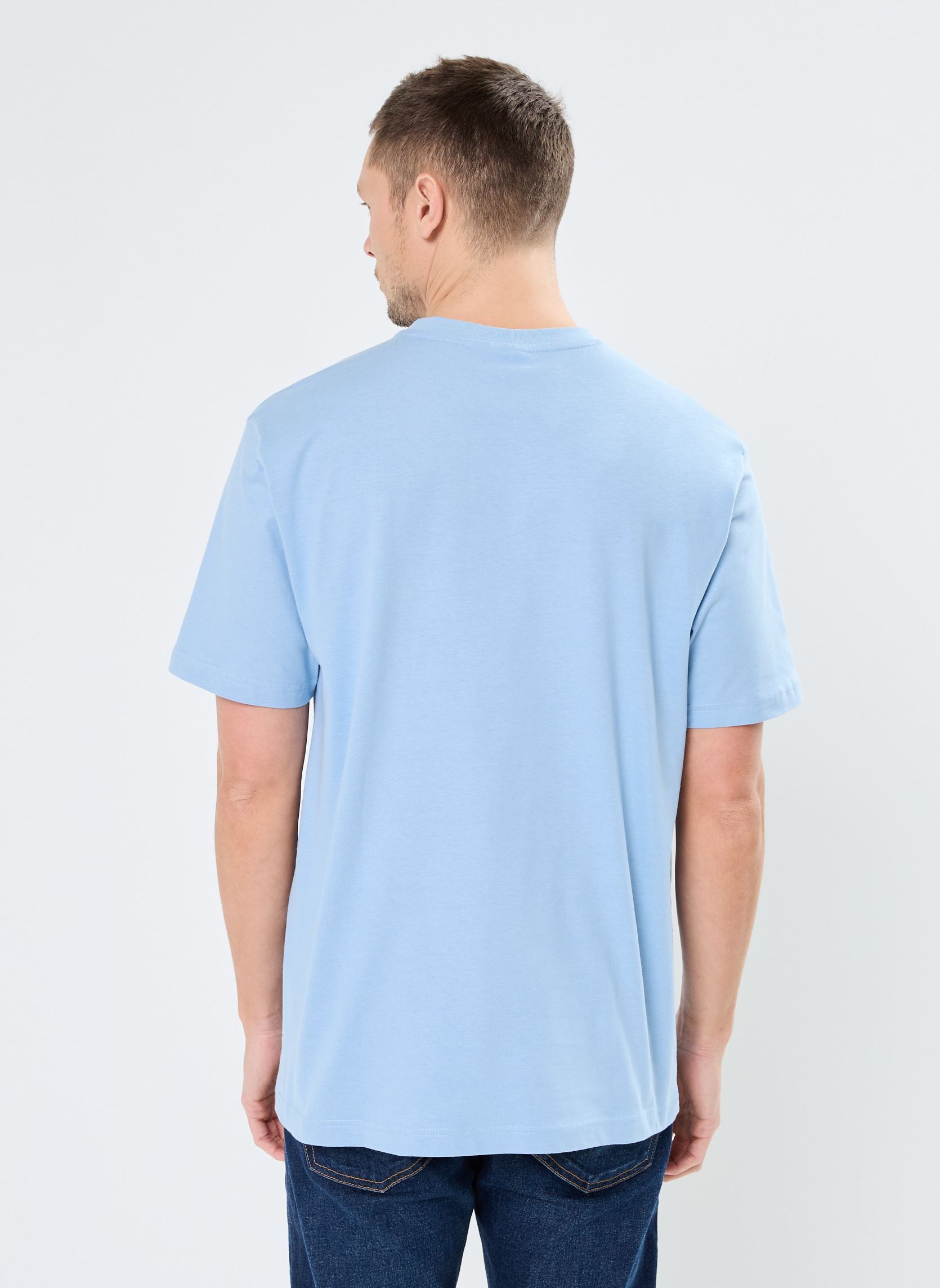 Tee-shirts manches courtes ONSFRED LIFE RLX SS TEE NOOS homme bleu Only & Sons Tee-shirts manches courtes ONSFRED LIFE RLX SS TEE NOOS homme bleu GLACIER LAKE
