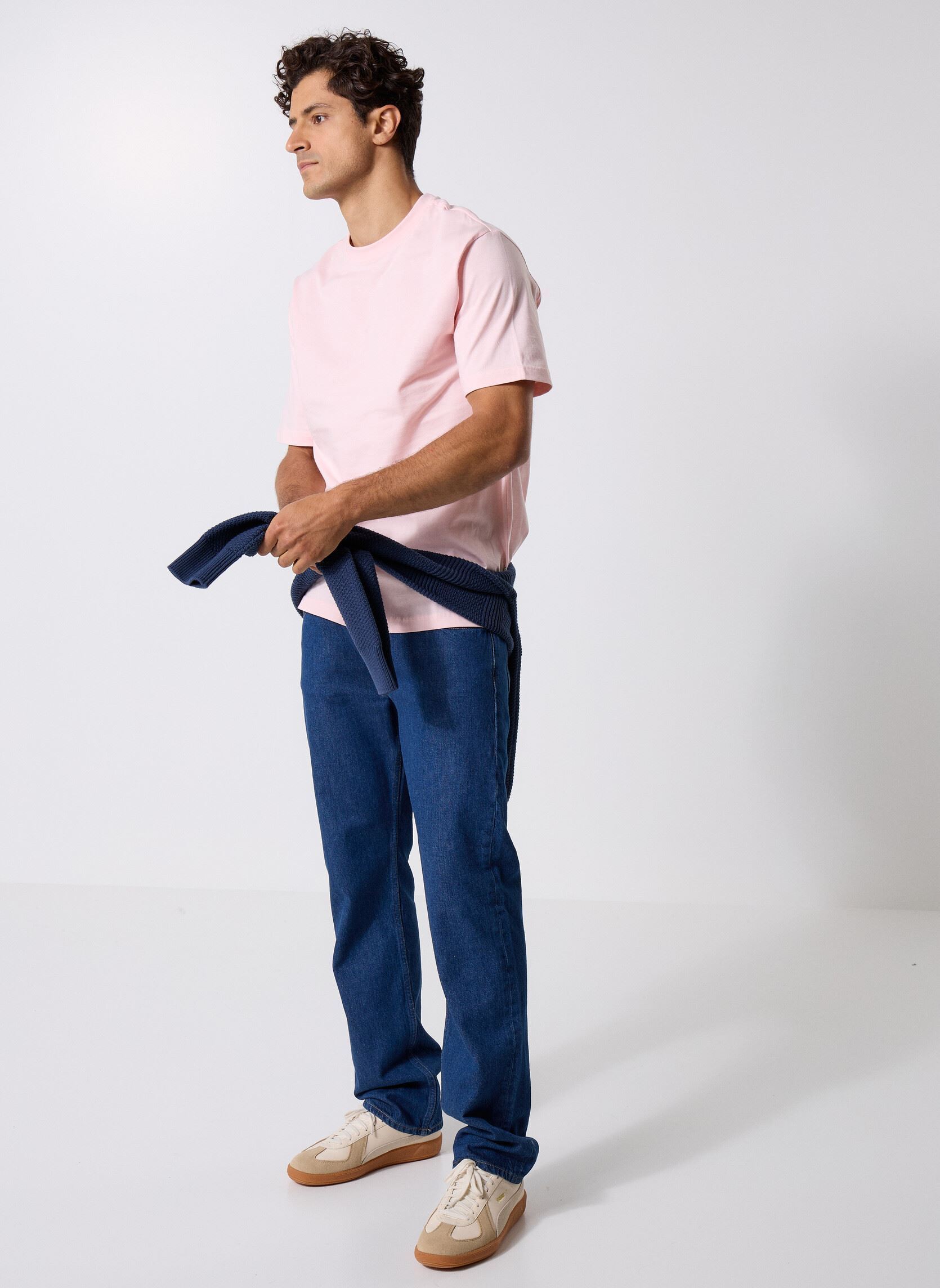 Tee-shirts manches courtes ONSFRED LIFE RLX SS TEE NOOS homme rose Only & Sons Tee-shirts manches courtes ONSFRED LIFE RLX SS TEE NOOS homme rose ICY PINK