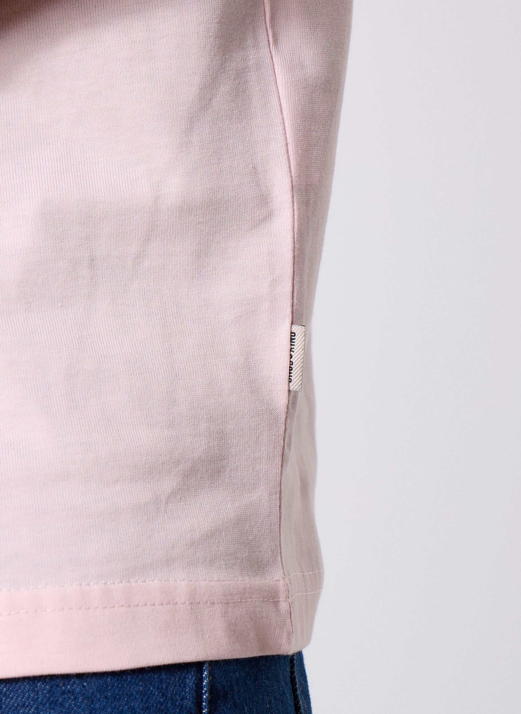 Tee-shirts manches courtes ONSFRED LIFE RLX SS TEE NOOS homme rose Only & Sons Tee-shirts manches courtes ONSFRED LIFE RLX SS TEE NOOS homme rose ICY PINK
