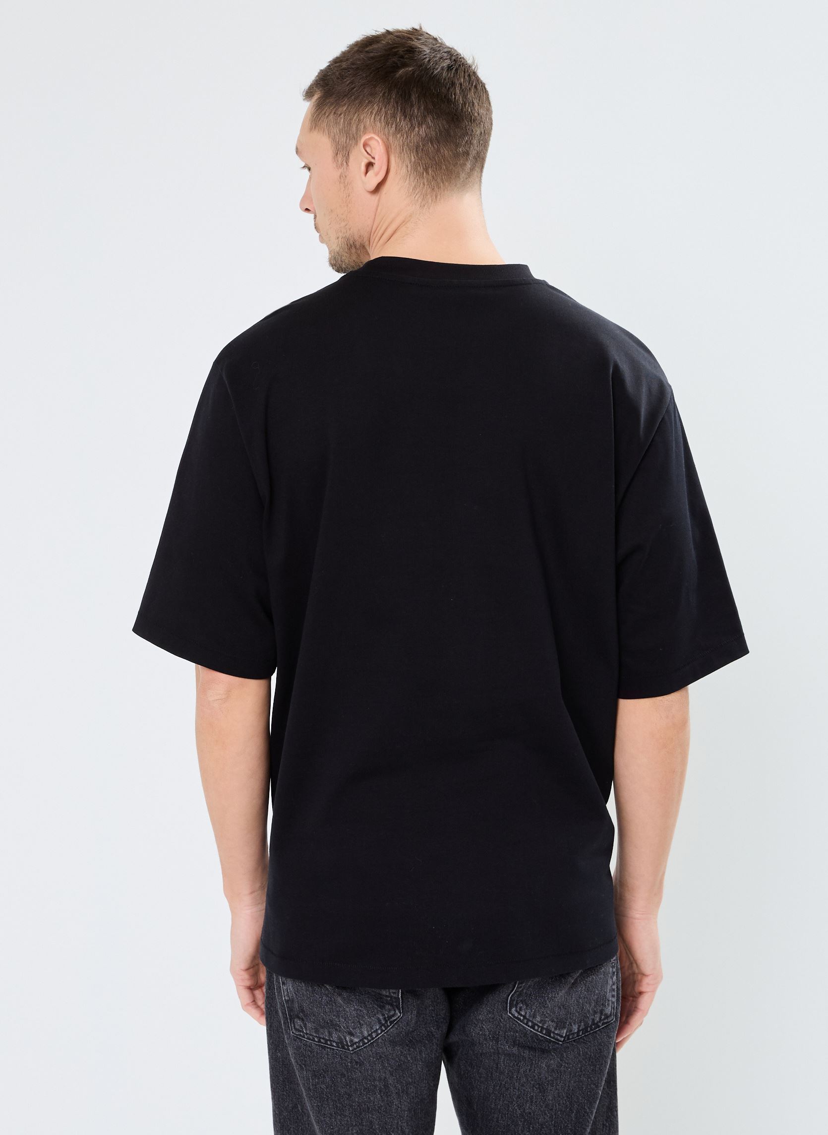 Tee-shirts manches courtes ONSMILLENIUM OVZ SS TEE NOOS homme noir Only & Sons Tee-shirts manches courtes ONSMILLENIUM OVZ SS TEE NOOS homme noir BLACK