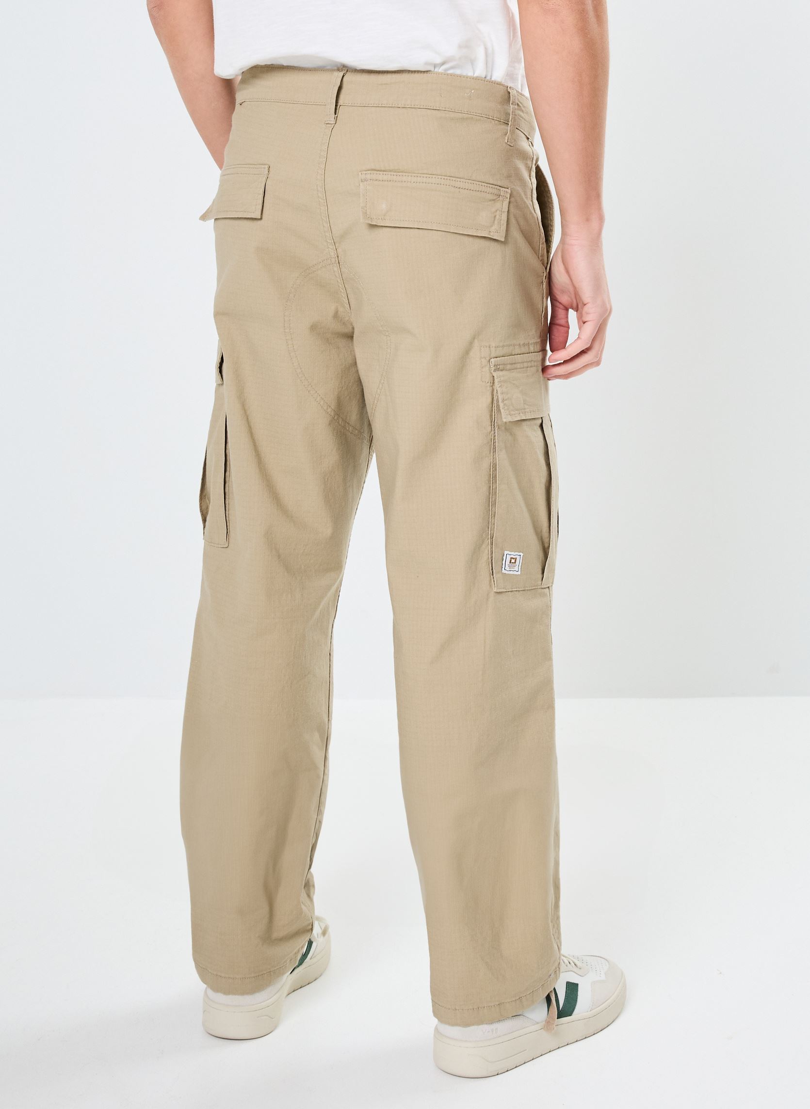 Chino-Hosen ONSRAY LIFE 0020 RIBSTOP CARGO PANT NOOS herren beige Only & Sons Chino-Hosen ONSRAY LIFE 0020 RIBSTOP CARGO PANT NOOS herren beige CHINCHILLA