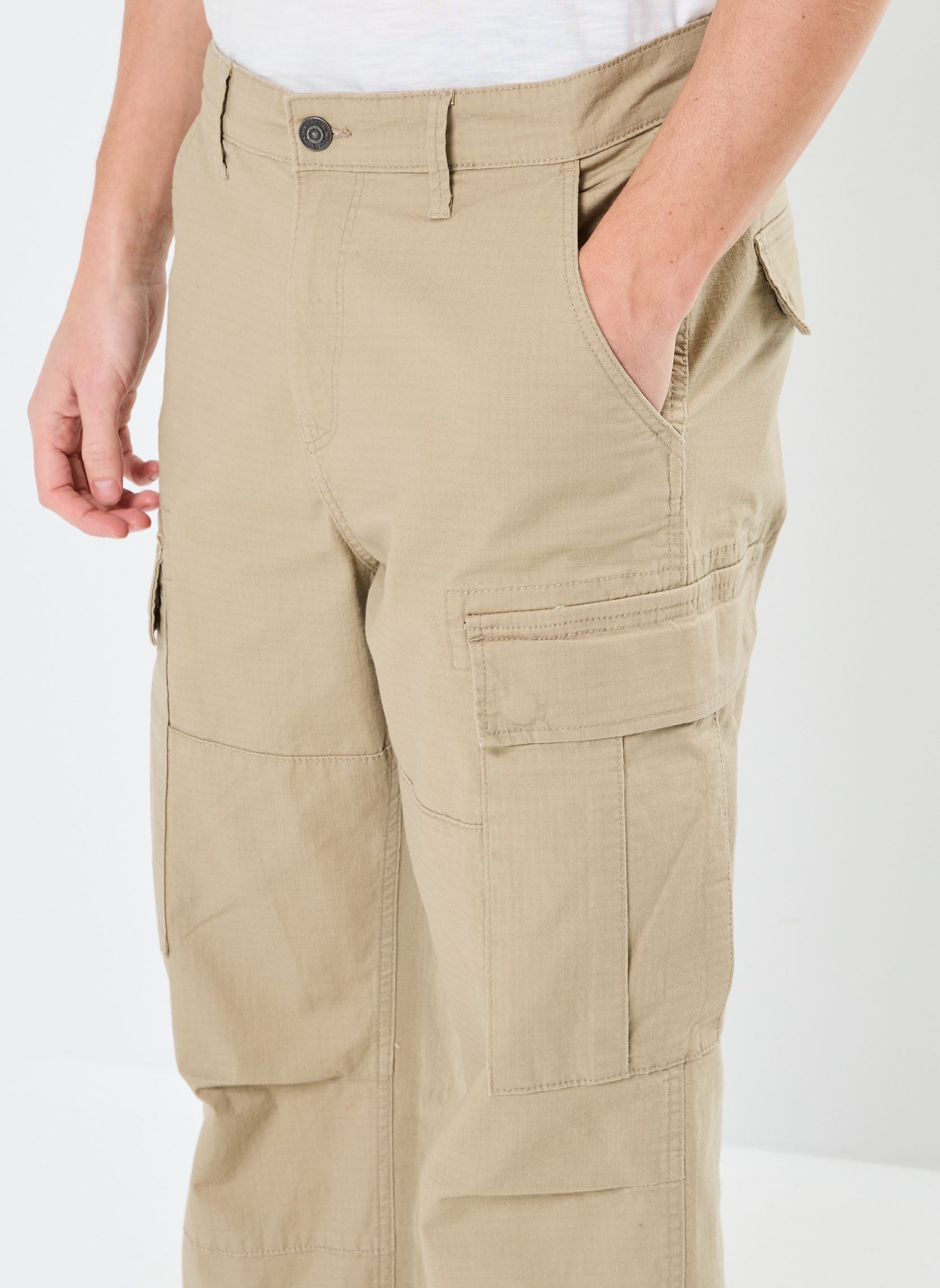 Chino-Hosen ONSRAY LIFE 0020 RIBSTOP CARGO PANT NOOS herren beige Only & Sons Chino-Hosen ONSRAY LIFE 0020 RIBSTOP CARGO PANT NOOS herren beige CHINCHILLA