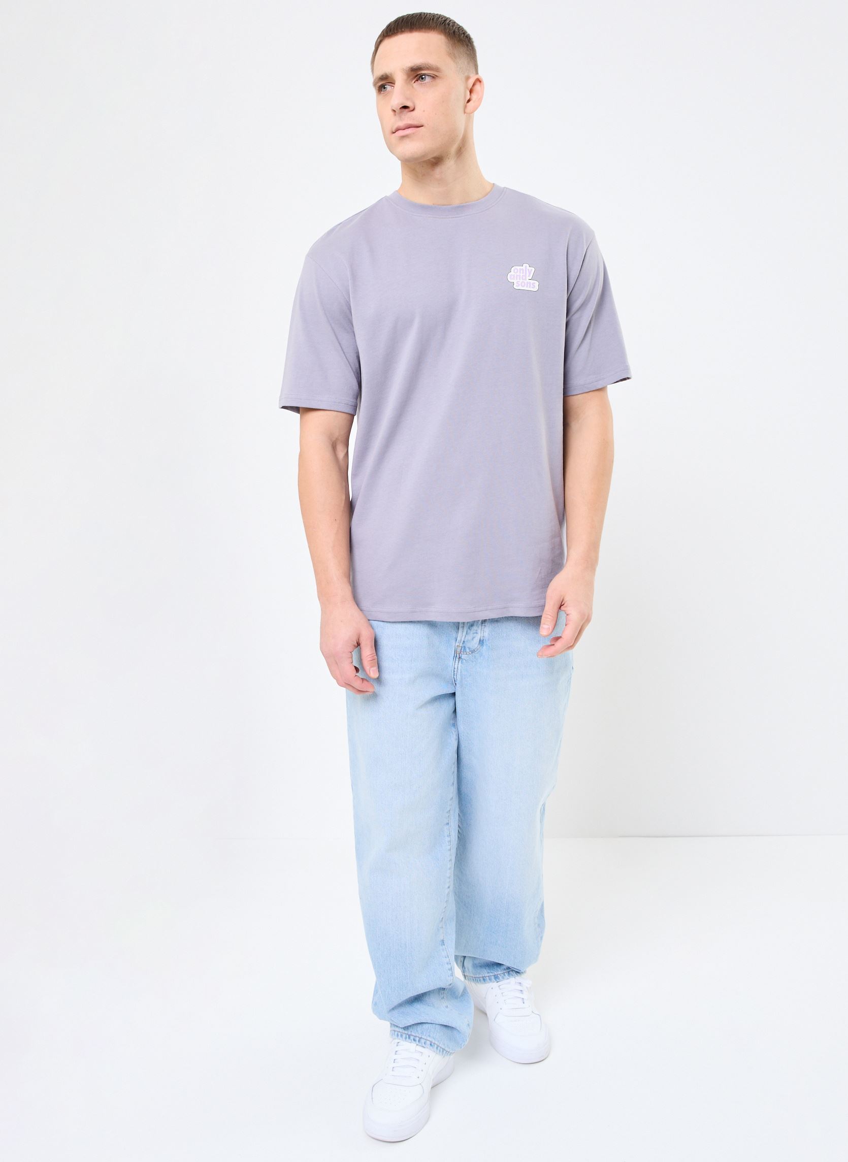 Tee-shirts manches courtes ONSARCH LOGO RLX SS TEE CS homme gris Only & Sons Tee-shirts manches courtes ONSARCH LOGO RLX SS TEE CS homme gris QUICKSILVER