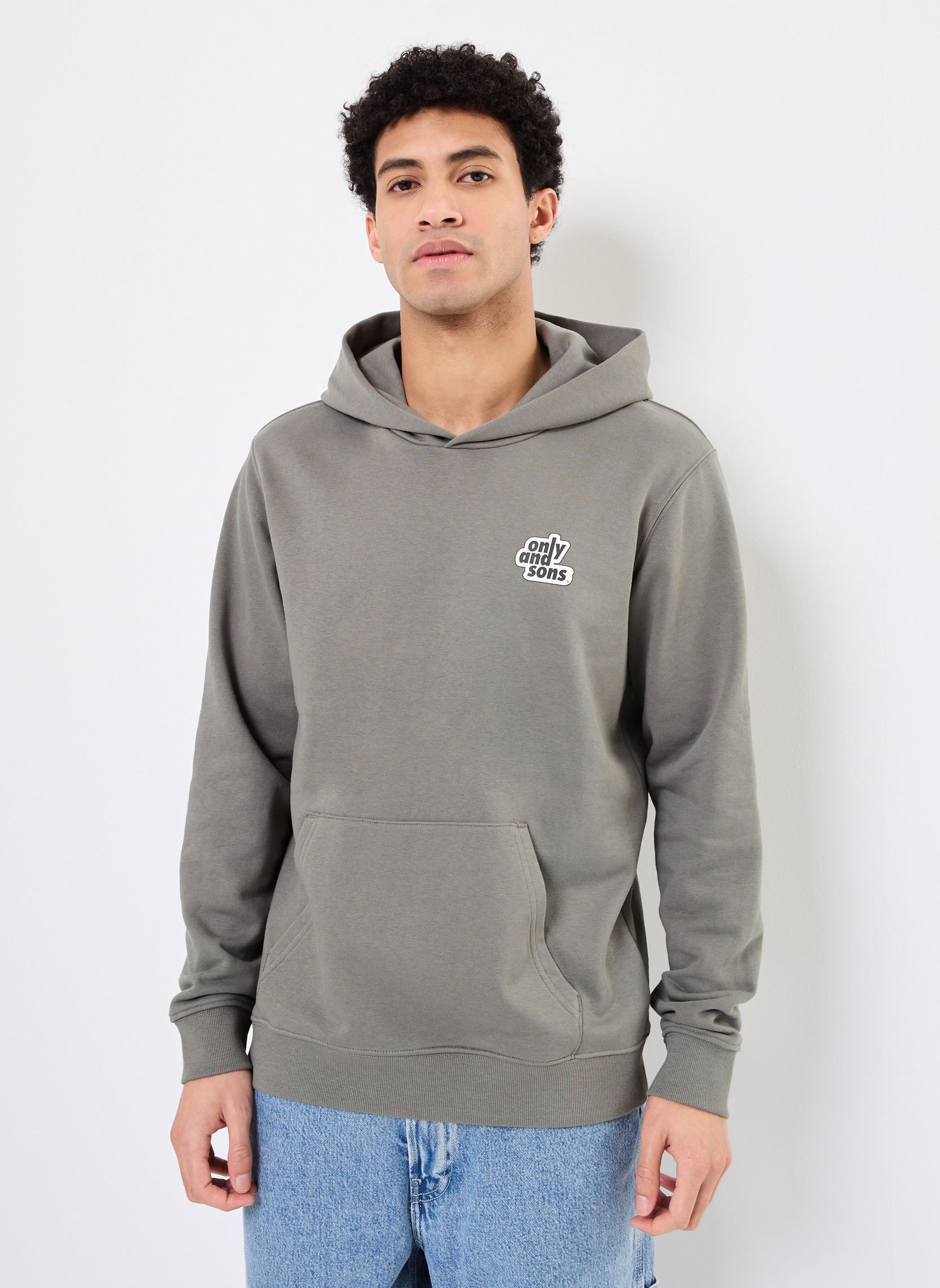 Vêtements Only & Sons ONSFLOWER REG HOODIE CS pour Accessoires