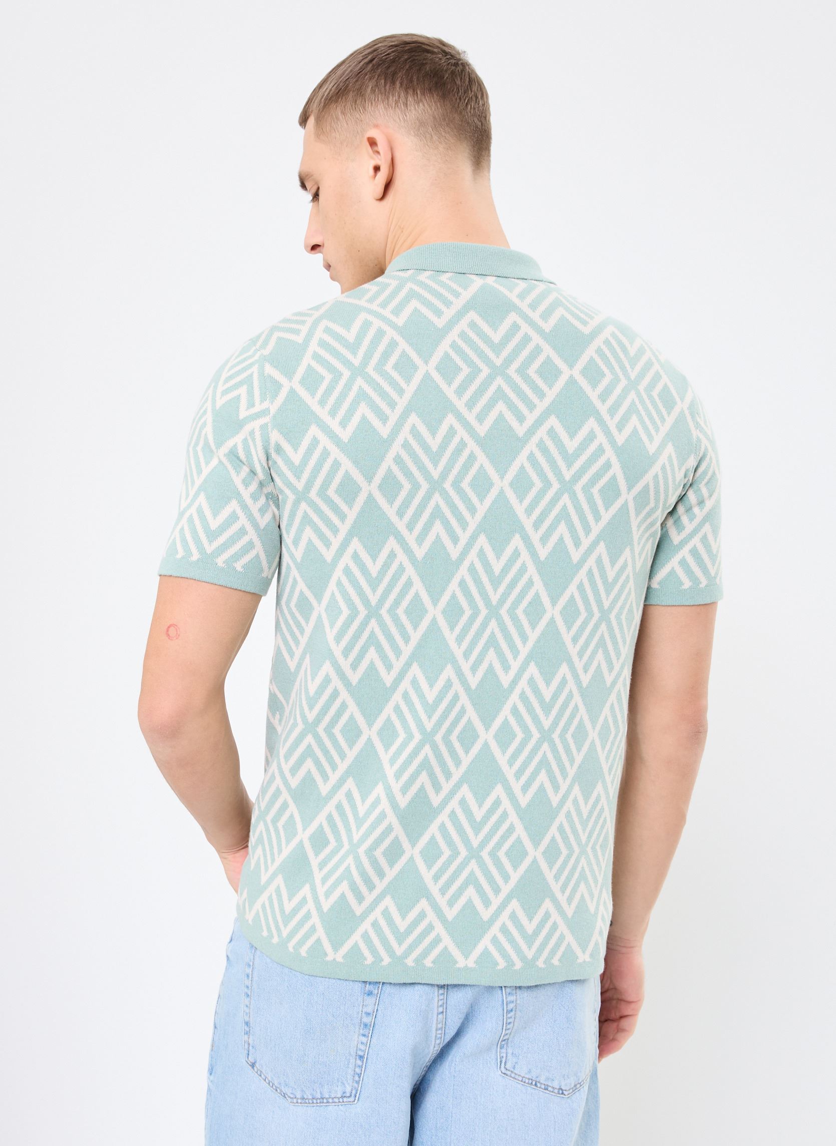 Strickjacken und Westen ONSMIKE LIFE REG 12 SS JAQ SHIRT KNIT herren grün Only & Sons Strickjacken und Westen ONSMIKE LIFE REG 12 SS JAQ SHIRT KNIT herren grün ICEBERG GREEN