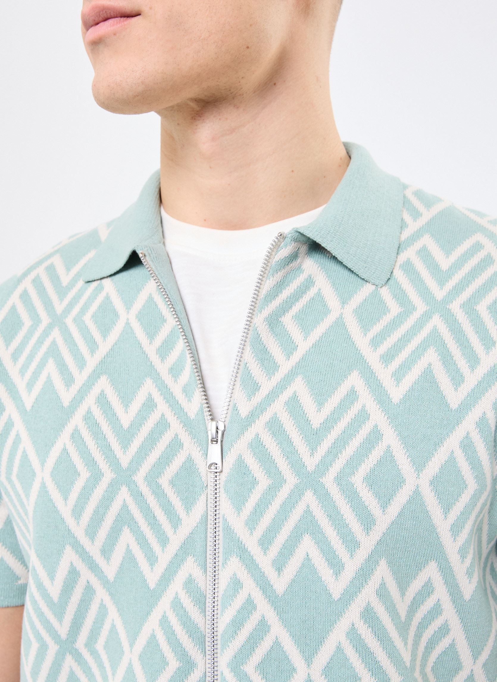 Strickjacken und Westen ONSMIKE LIFE REG 12 SS JAQ SHIRT KNIT herren grün Only & Sons Strickjacken und Westen ONSMIKE LIFE REG 12 SS JAQ SHIRT KNIT herren grün ICEBERG GREEN