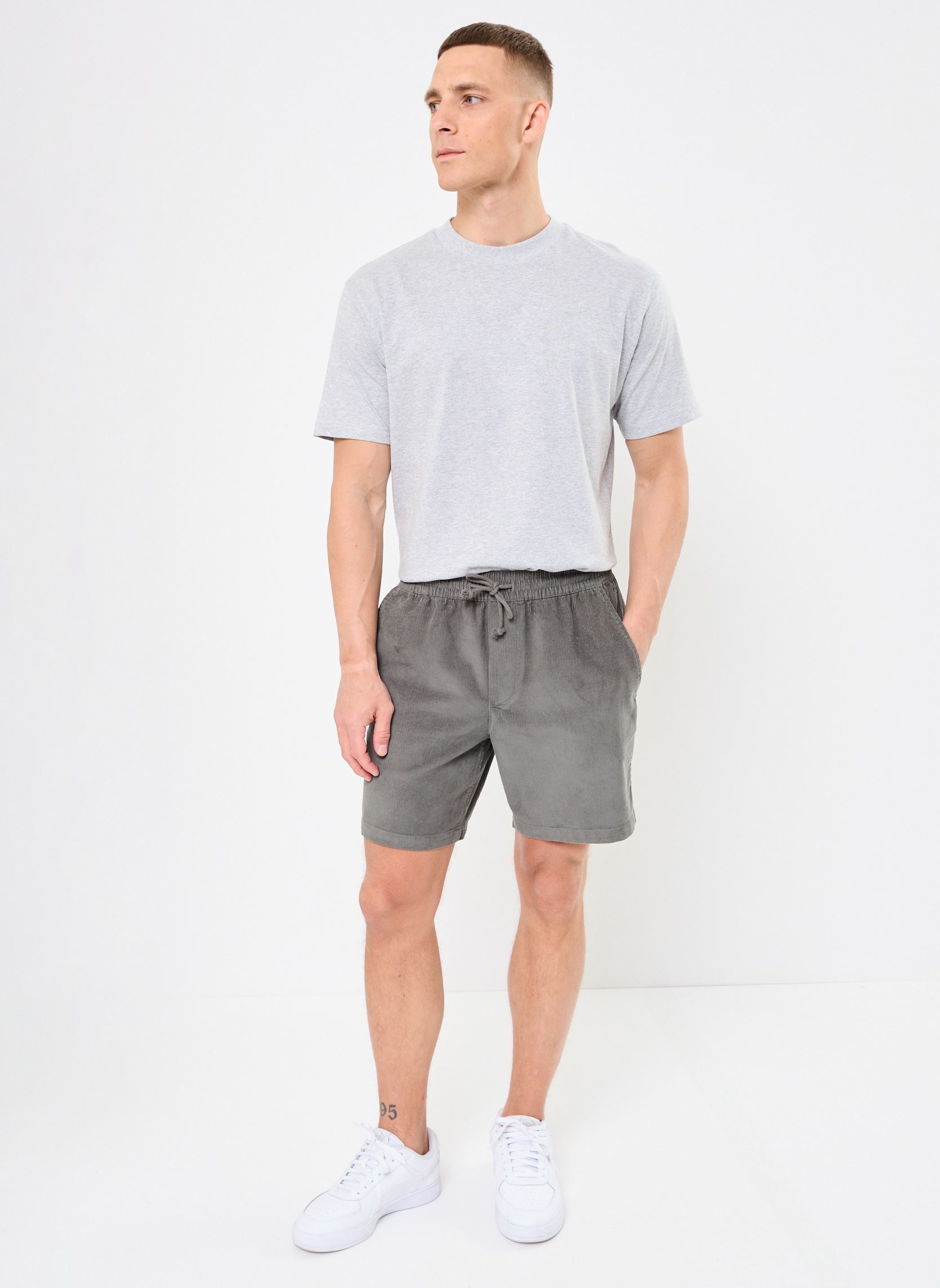 Shorts ONSALFI RLX CORD SHORTS hombre gris Only & Sons Shorts ONSALFI RLX CORD SHORTS hombre gris CASTOR GRAY