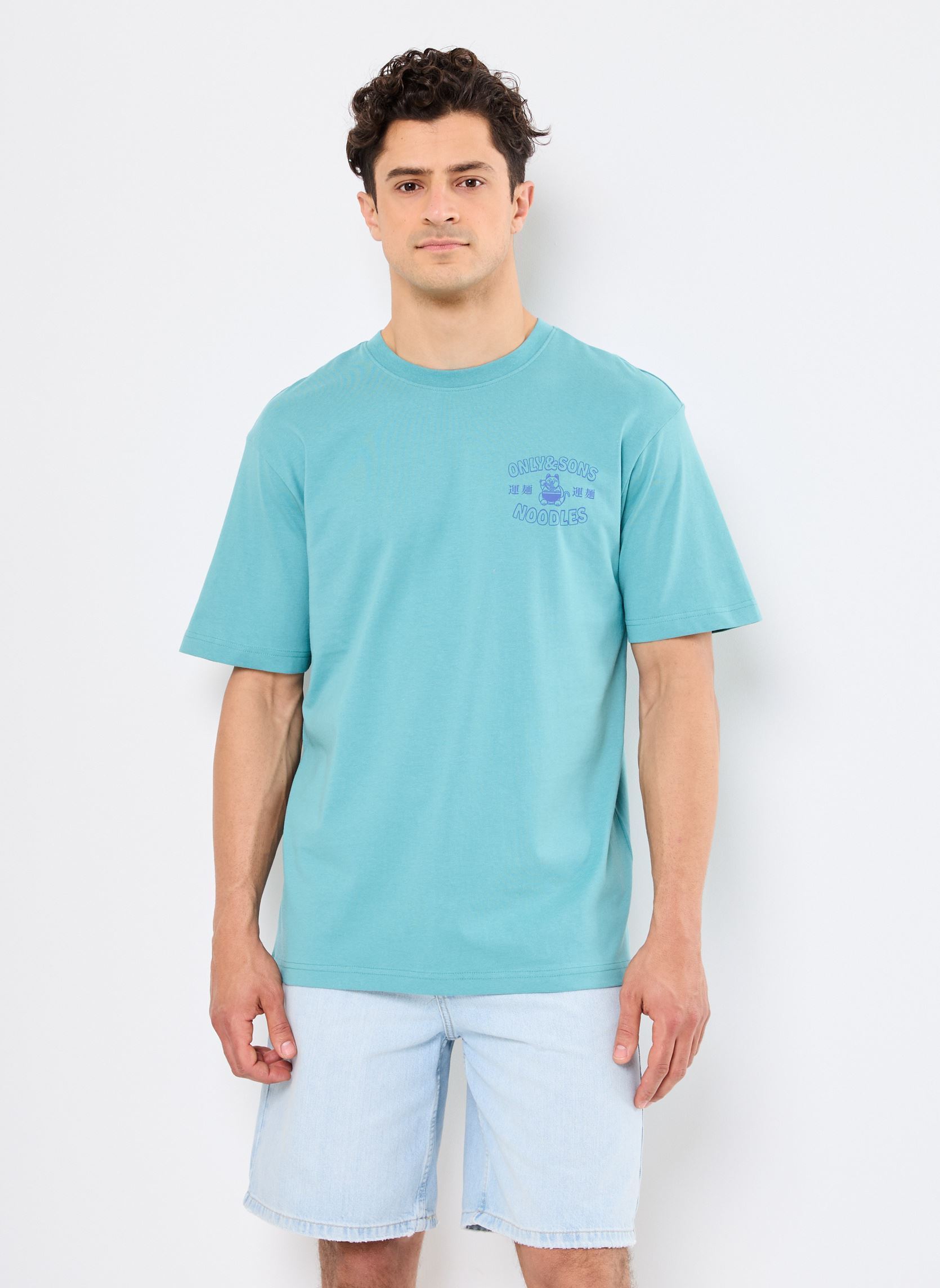 T shirt Only&sons 176989VTPE25 EU - vue 2