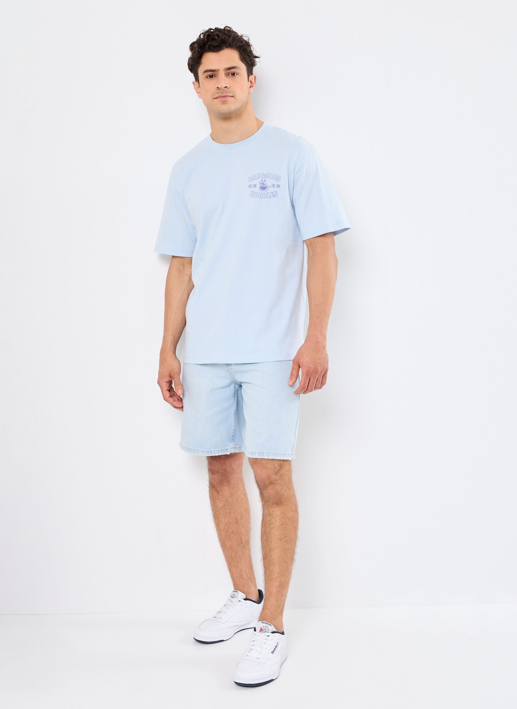 Tee-shirts manches courtes ONSCATISFACTION LOGO RLX SS TEE CS homme bleu Only & Sons Tee-shirts manches courtes ONSCATISFACTION LOGO RLX SS TEE CS homme bleu SKYWAY