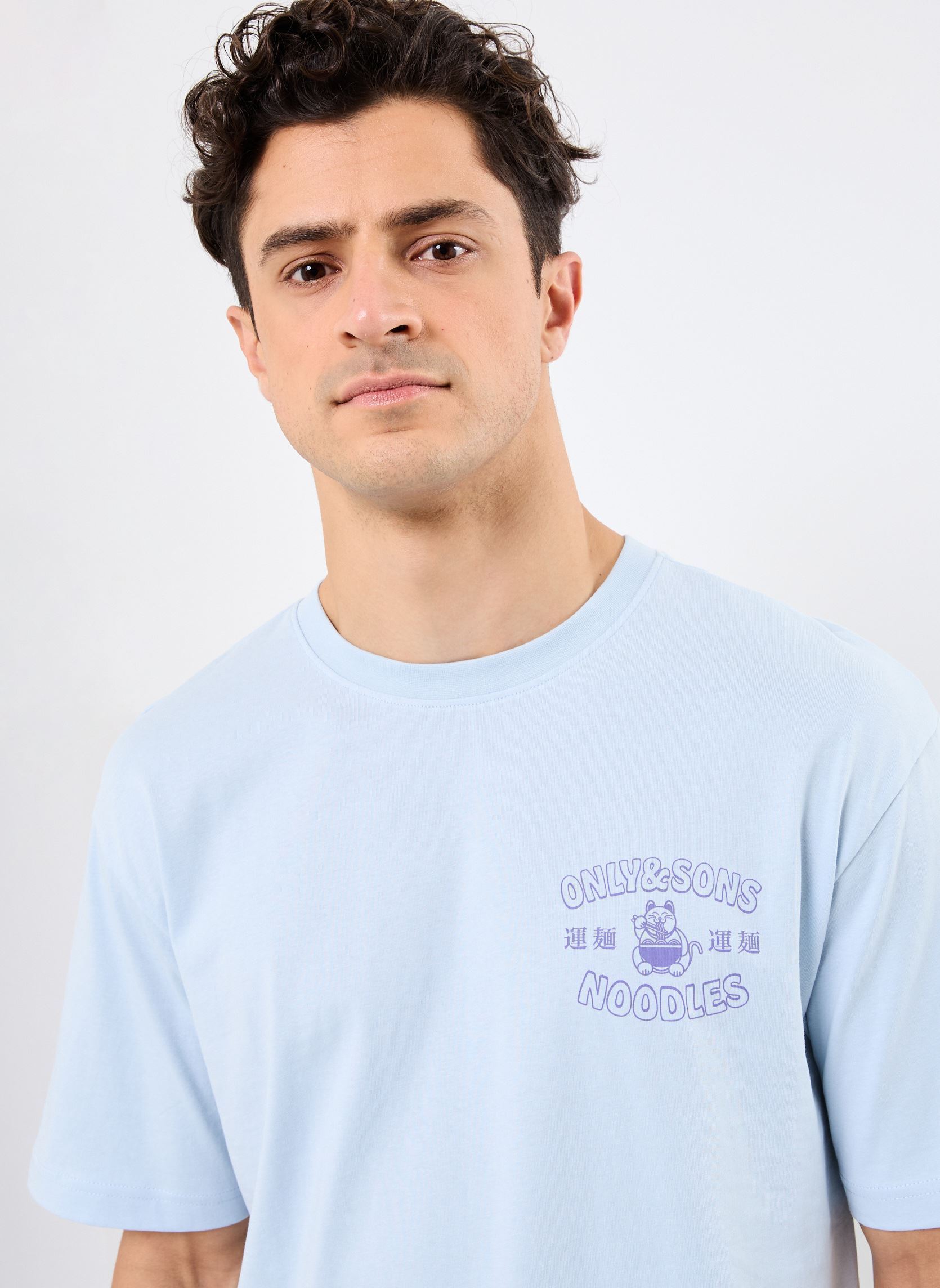 Tee-shirts manches courtes ONSCATISFACTION LOGO RLX SS TEE CS homme bleu Only & Sons Tee-shirts manches courtes ONSCATISFACTION LOGO RLX SS TEE CS homme bleu SKYWAY